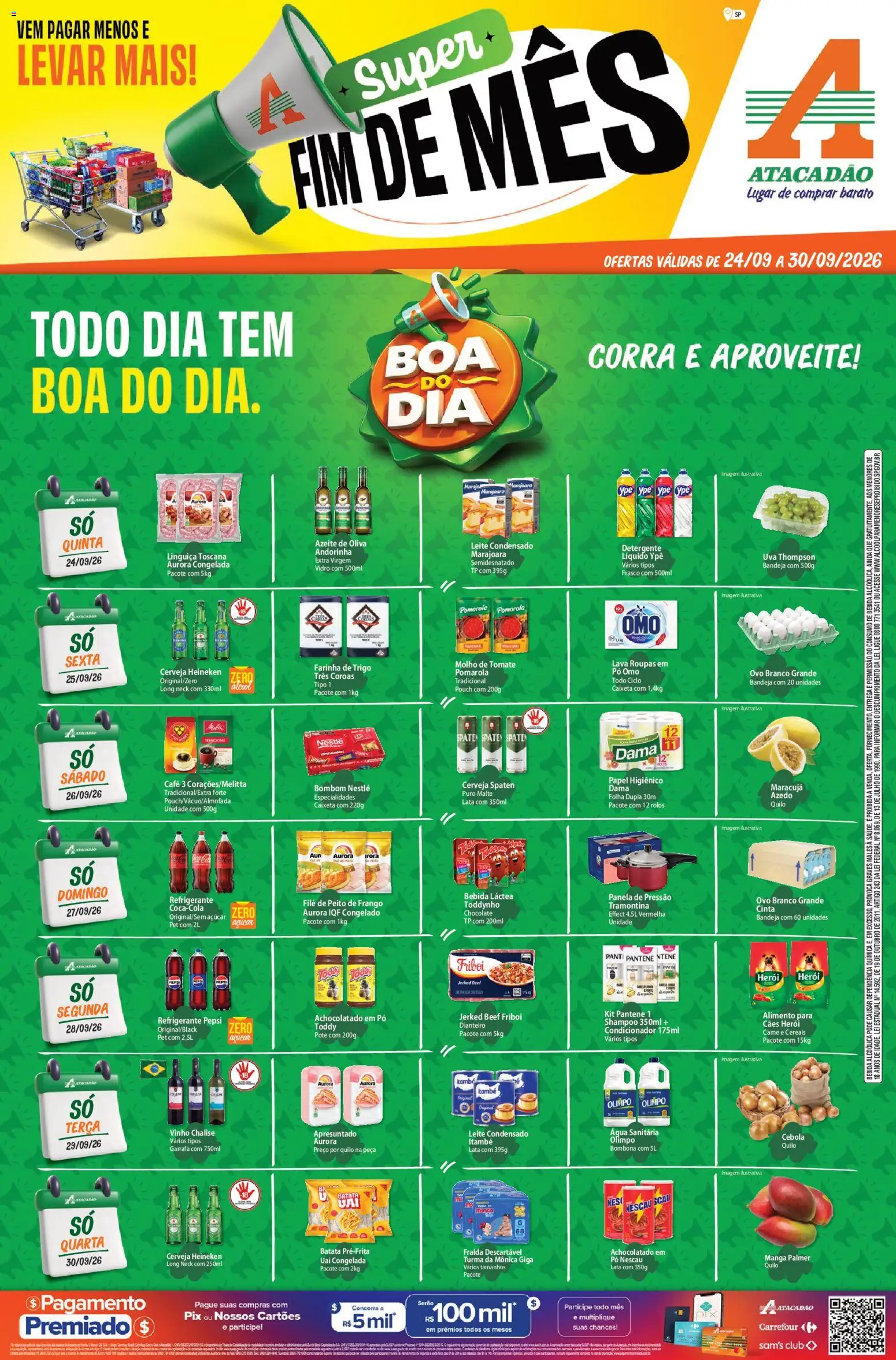 Pré-Visualização do folheto "Atacadão ofertas - SP" da loja Atacadão válido a partir de 24/09/2026