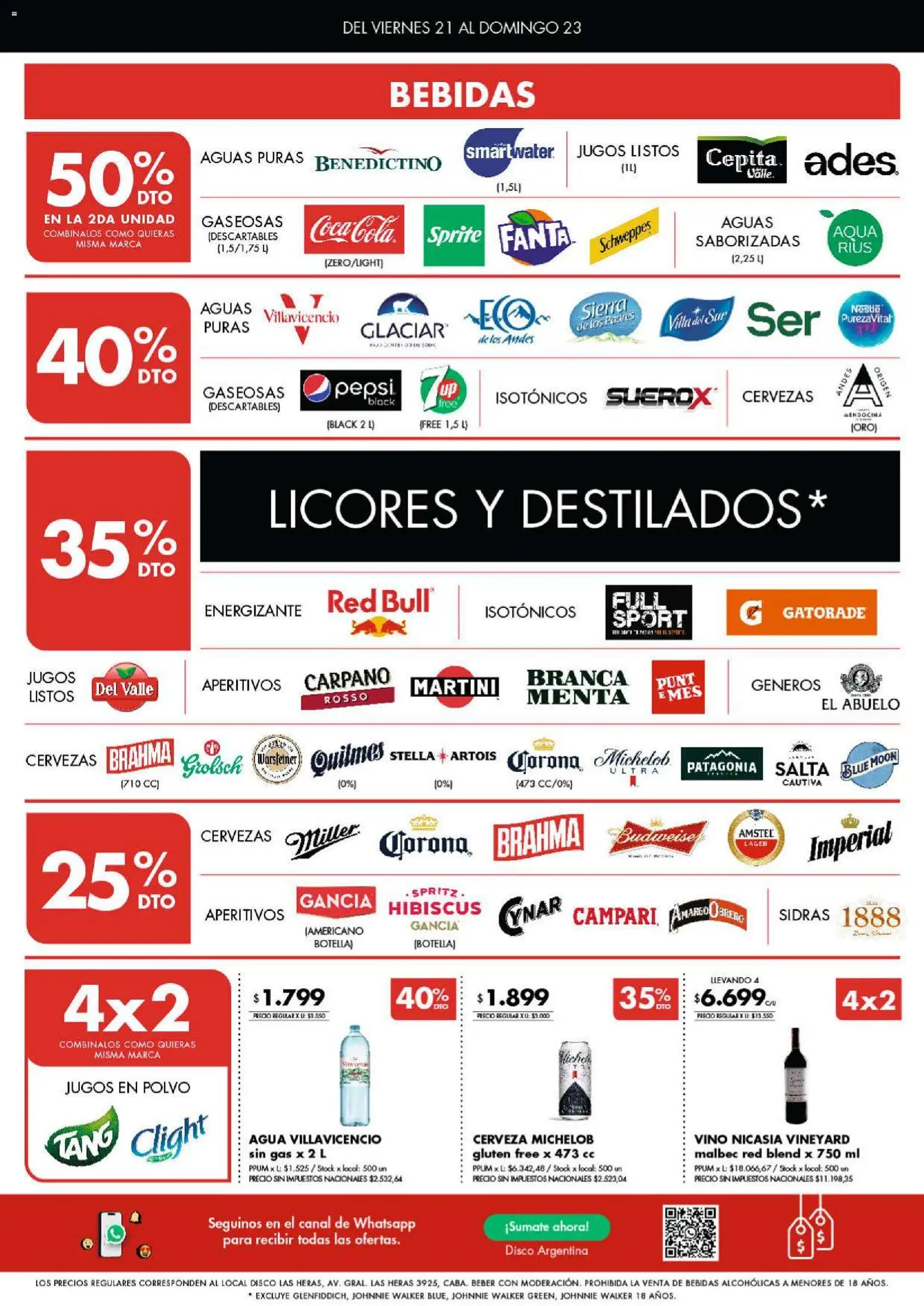 Vista previa del folleto de la tienda Disco válido desde el 20/08/2026 