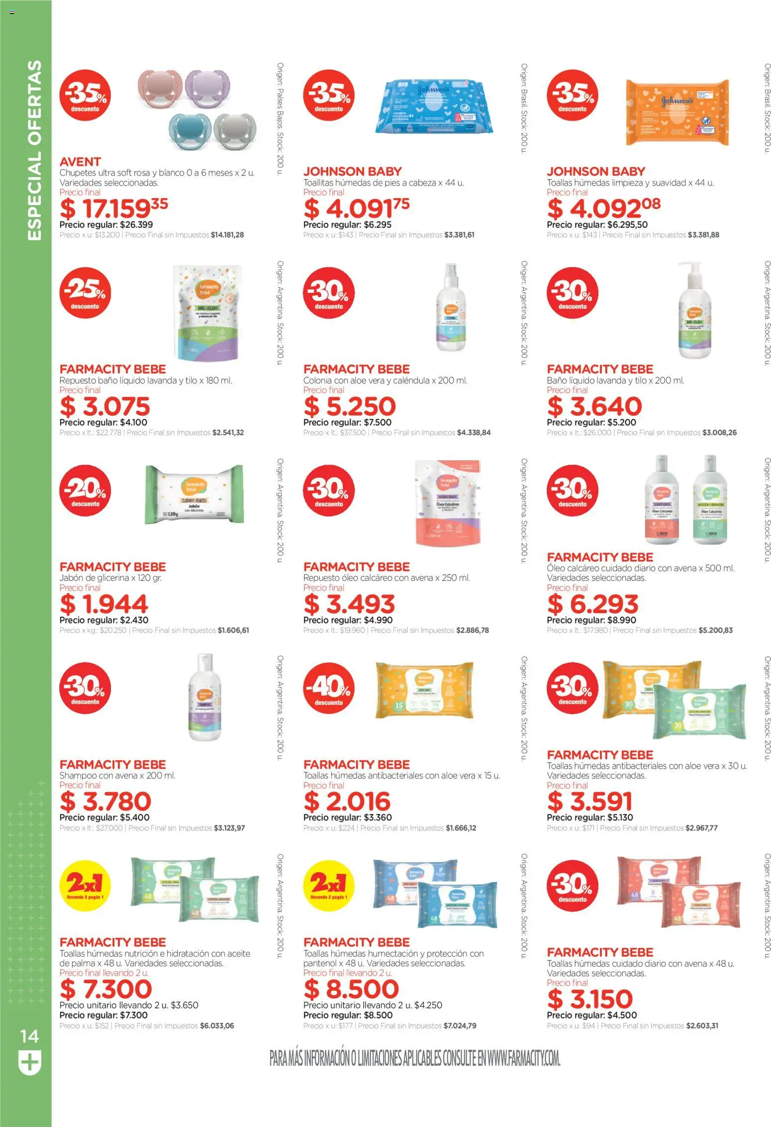 Vista previa del folleto de la tienda Farmacity válido desde el 13/07/2026 