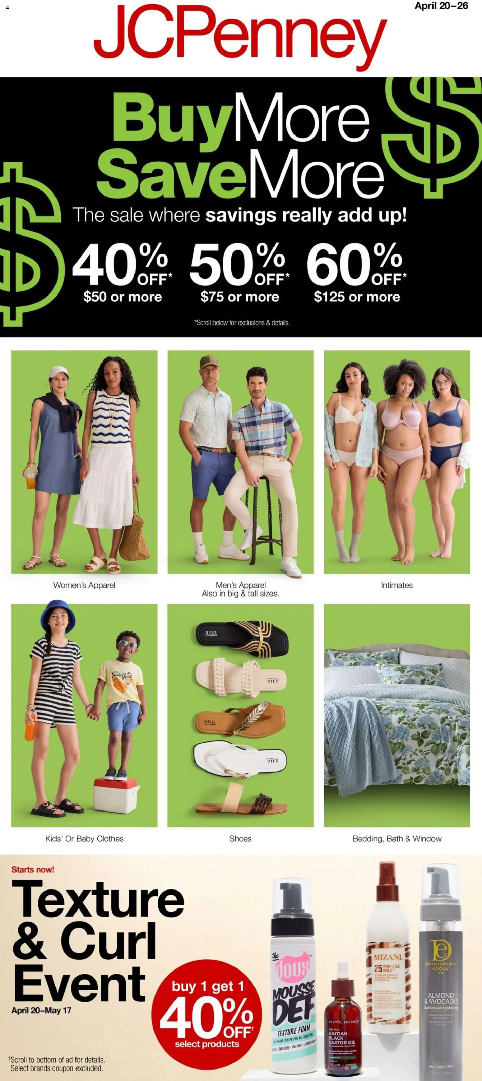 JCPenney Weekly Ad from 04/20/2026 >> Flyer