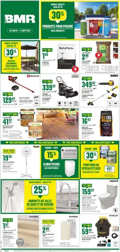 Preview of leaflet BMR weekly flyer / circulaire from shop BMR is valid from Jul 30, 2026