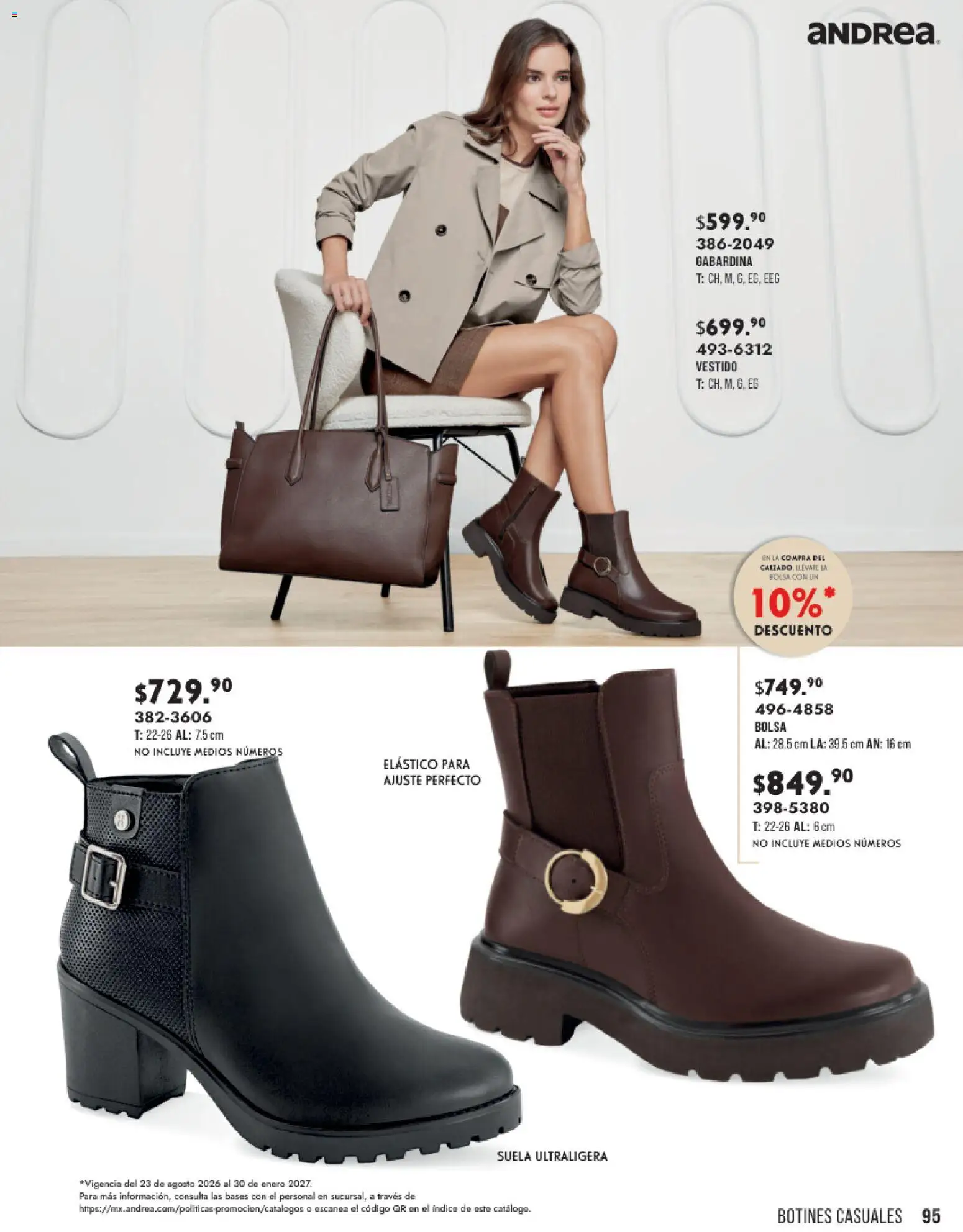 Vista previa las ofertas de la tienda Andrea - Andrea catálogo Otoño Invierno desde el 23/08/2026 