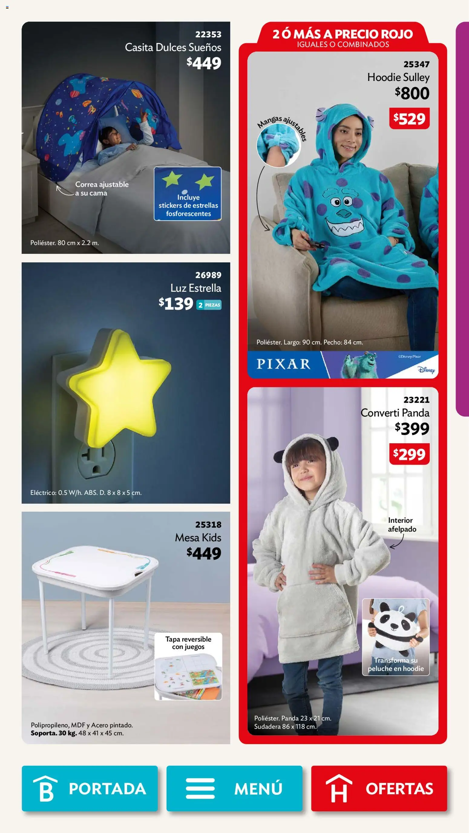 Vista previa las ofertas de la tienda Betterware - Betterware campaña 10 2026 desde el 28/09/2026 - Dulces, Sudadera, Mesa, Cama