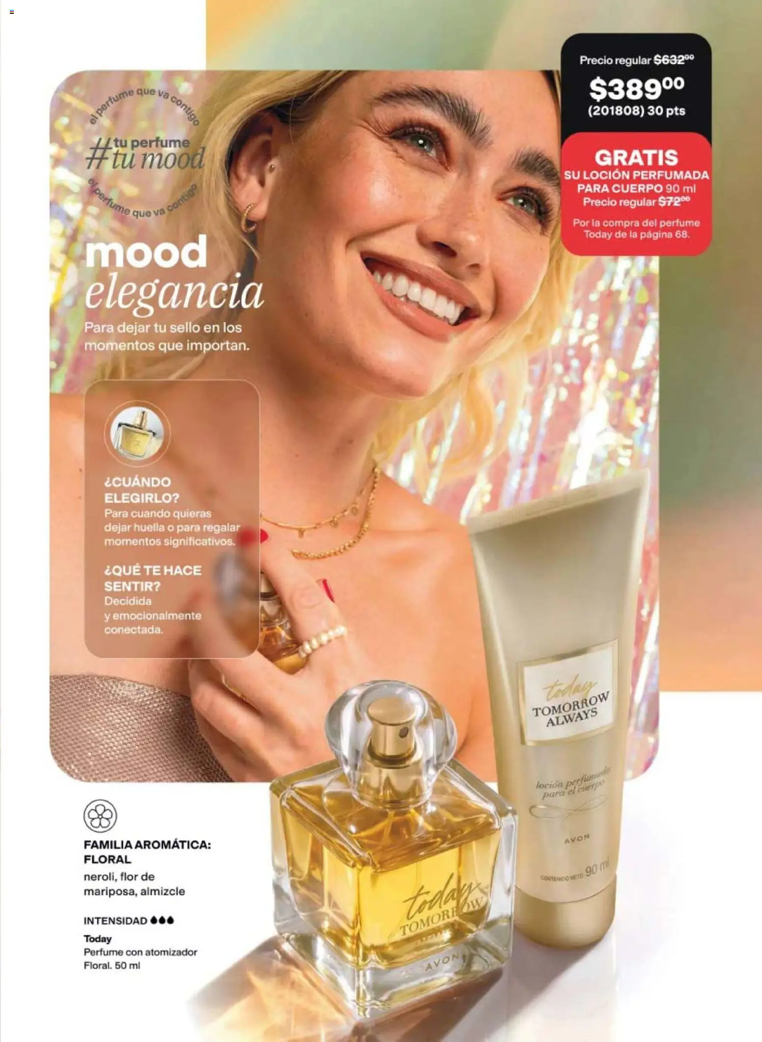 Vista previa las ofertas de la tienda AVON - AVON campaña 12 2026 desde el 31/07/2026 - Té, Perfume, Loción