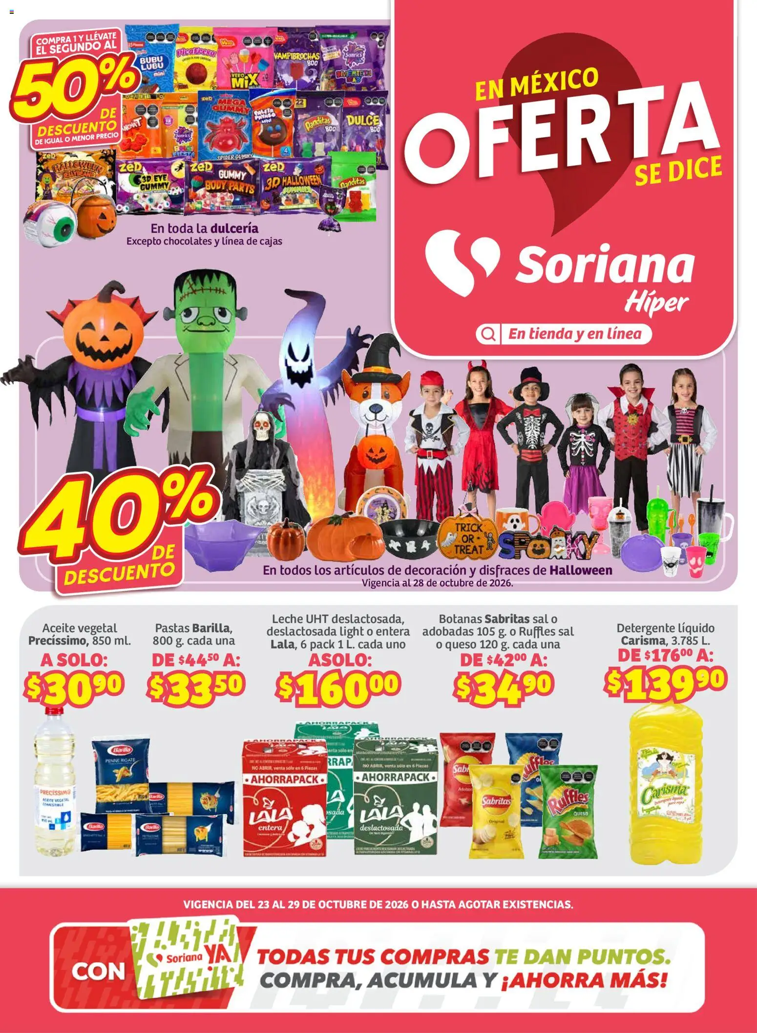 Vista previa las ofertas de la tienda Soriana - Soriana folleto desde el 23/10/2026 