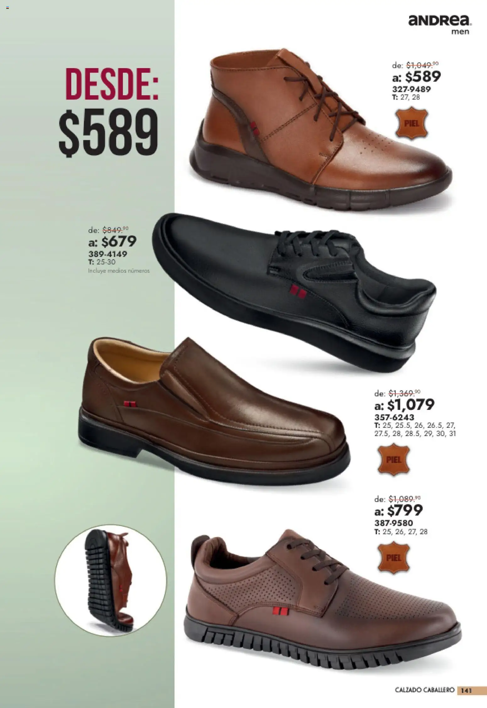 Vista previa las ofertas de la tienda Andrea - Andrea catálogo Outlet desde el 26/07/2026 
