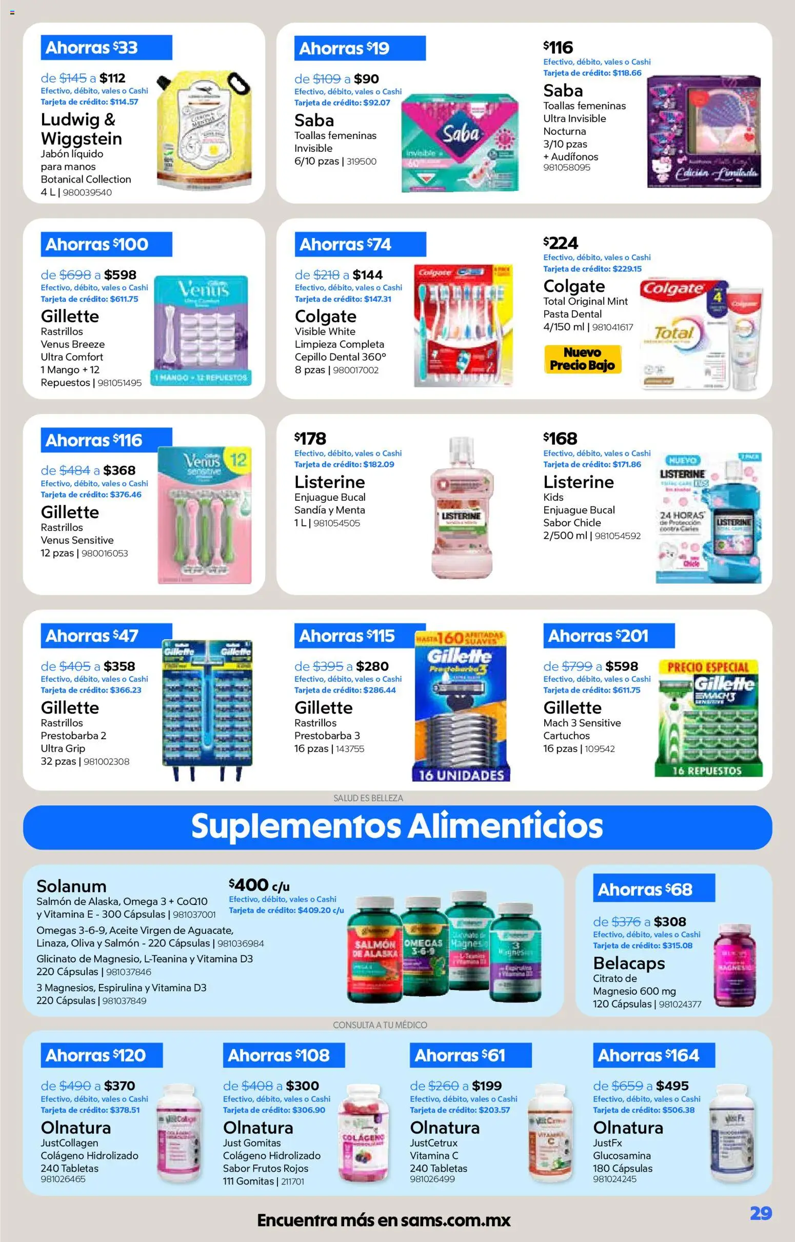 Vista previa las ofertas de la tienda Sam's Club - Sam's Club catálogo desde el 01/10/2026 