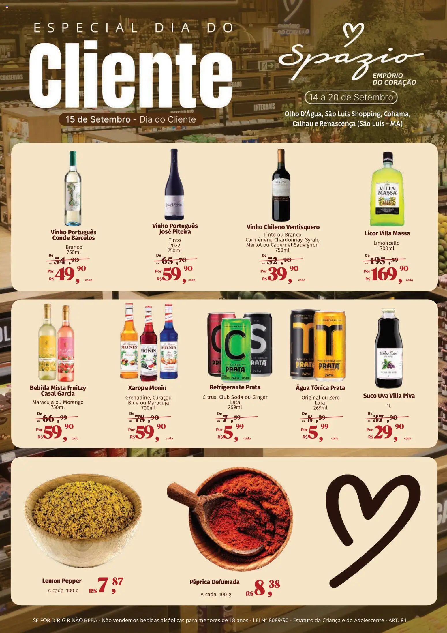 Pré-Visualização do folheto "Mateus ofertas Regular Spazio" da loja Mateus válido a partir de 14/09/2026