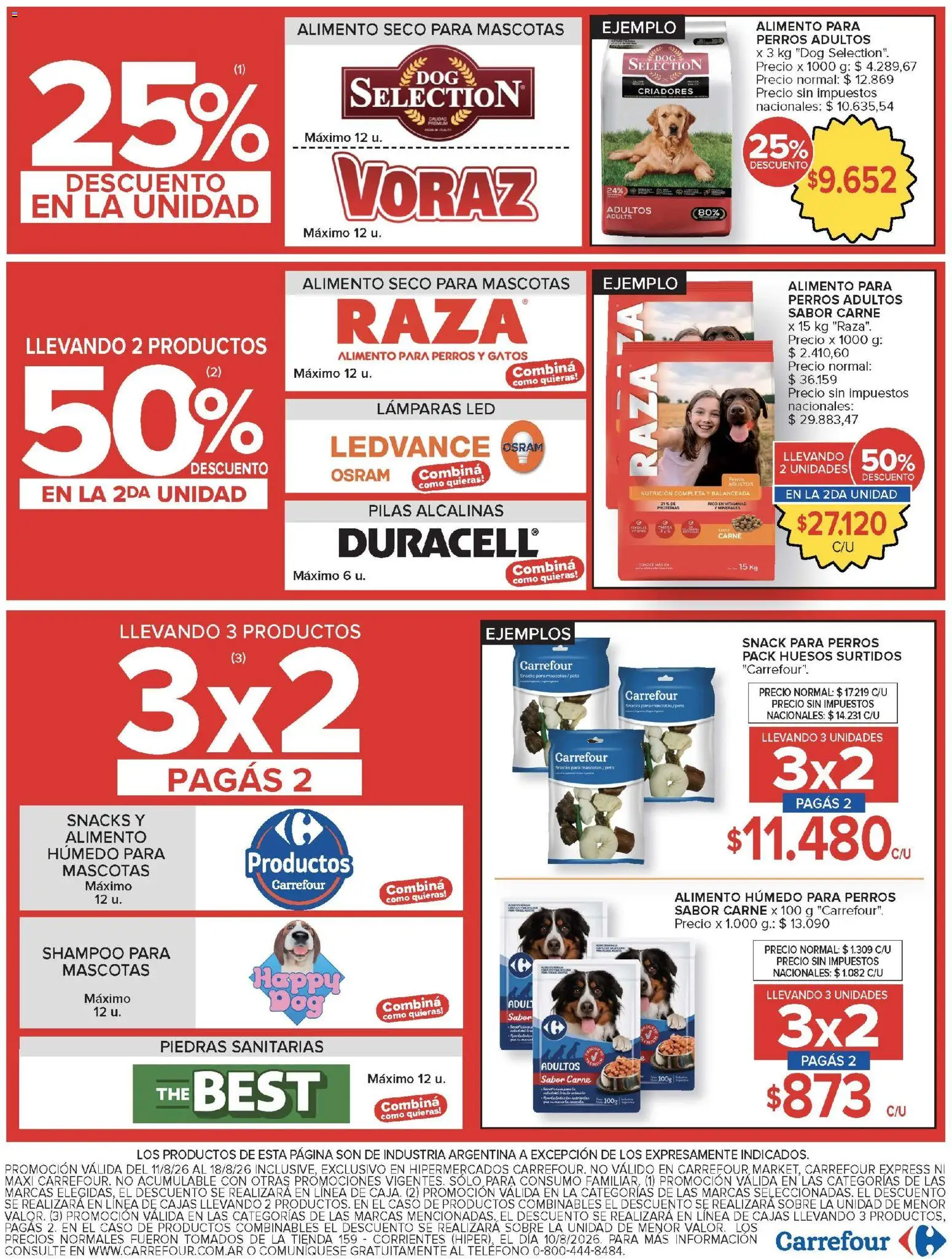 Vista previa del folleto de la tienda Carrefour válido desde el 11/08/2026 