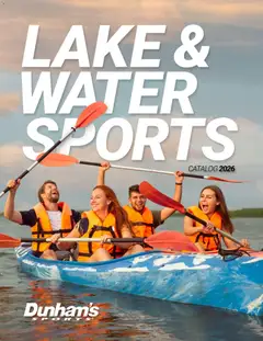Ad Preview of Dunham's Sports Dunham's Sports Lake & Water Sports Catalog from 05/21/2026