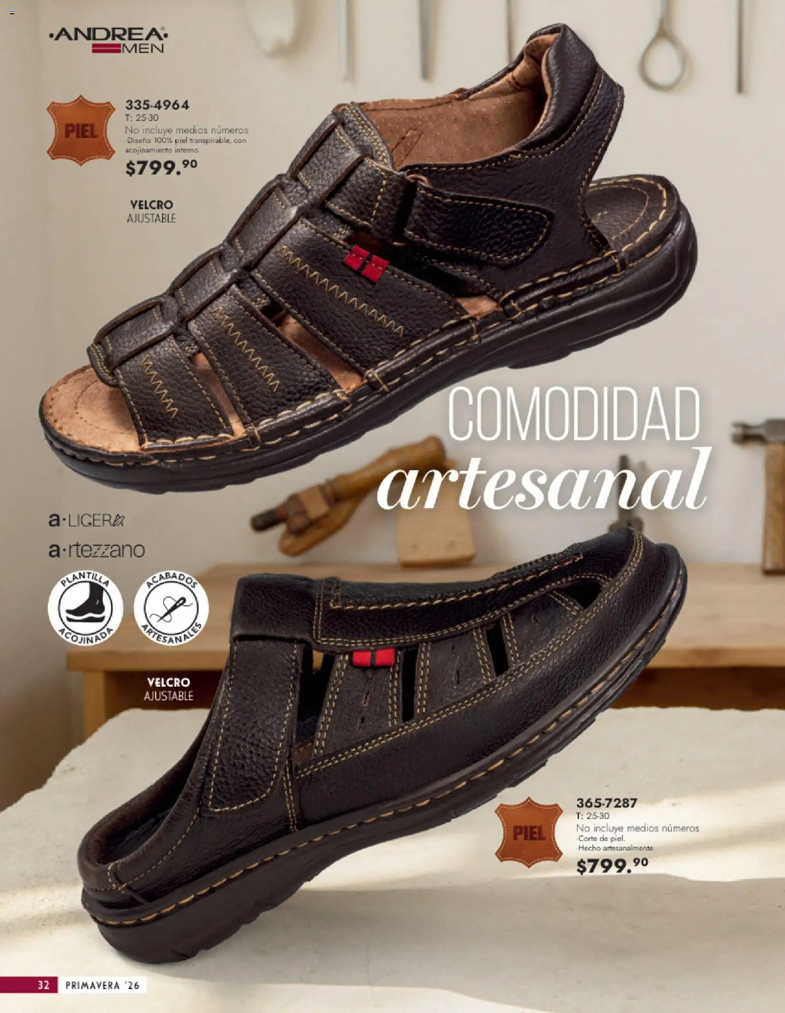 Vista previa las ofertas de la tienda Andrea - Catálogo Calzado Caballero desde el 25/01/2026 