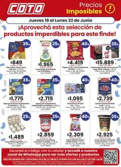 Vista previa del folleto de la tienda Coto válido desde el 18/06/2026 