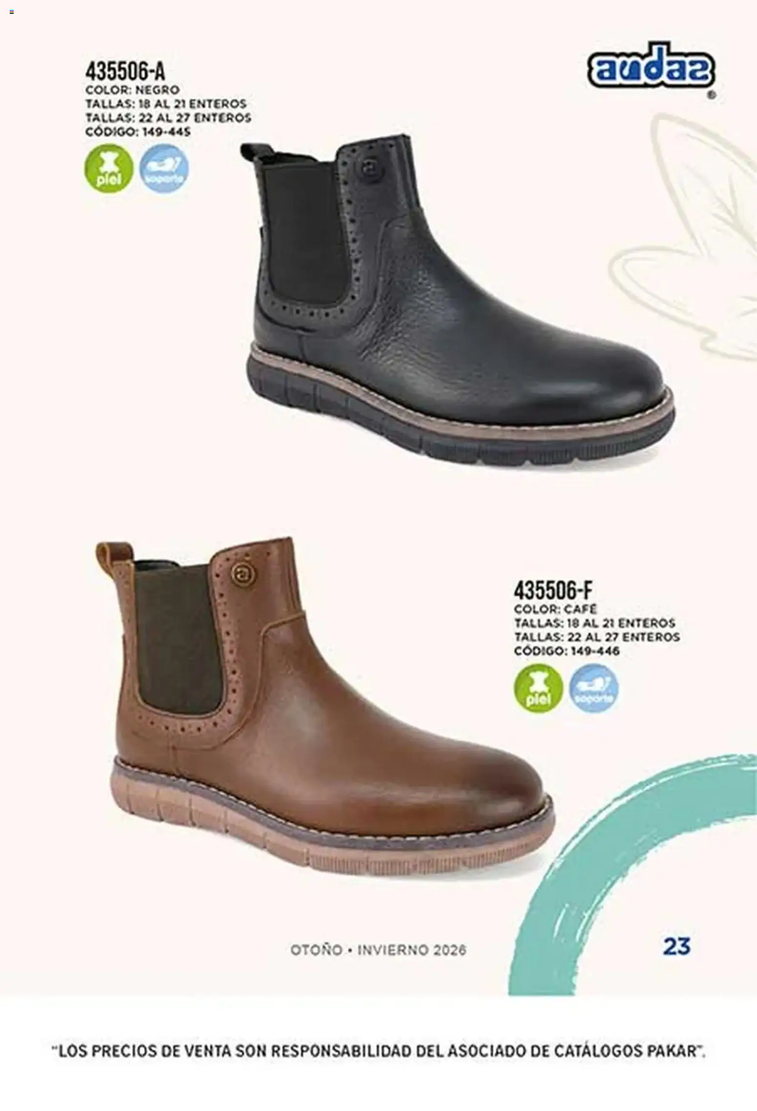 Vista previa las ofertas de la tienda SC Pakar - SC Pakar catálogo Audaz desde el 14/09/2026 