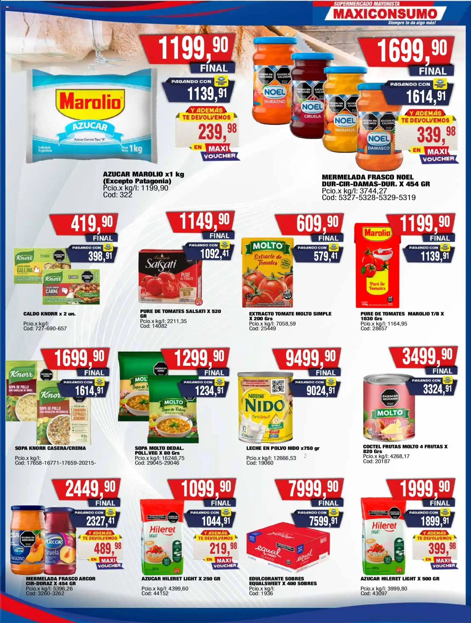 Vista previa del folleto de la tienda Maxiconsumo válido desde el 21/09/2026 
