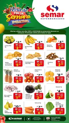 Pré-Visualização do folheto "Semar Supermercado ofertas FDS" da loja Semar Supermercado válido a partir de 11/07/2026