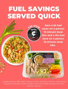 Ad Preview of HyVee HyVee 15 - Minute Meal Kits from 08/01/2026