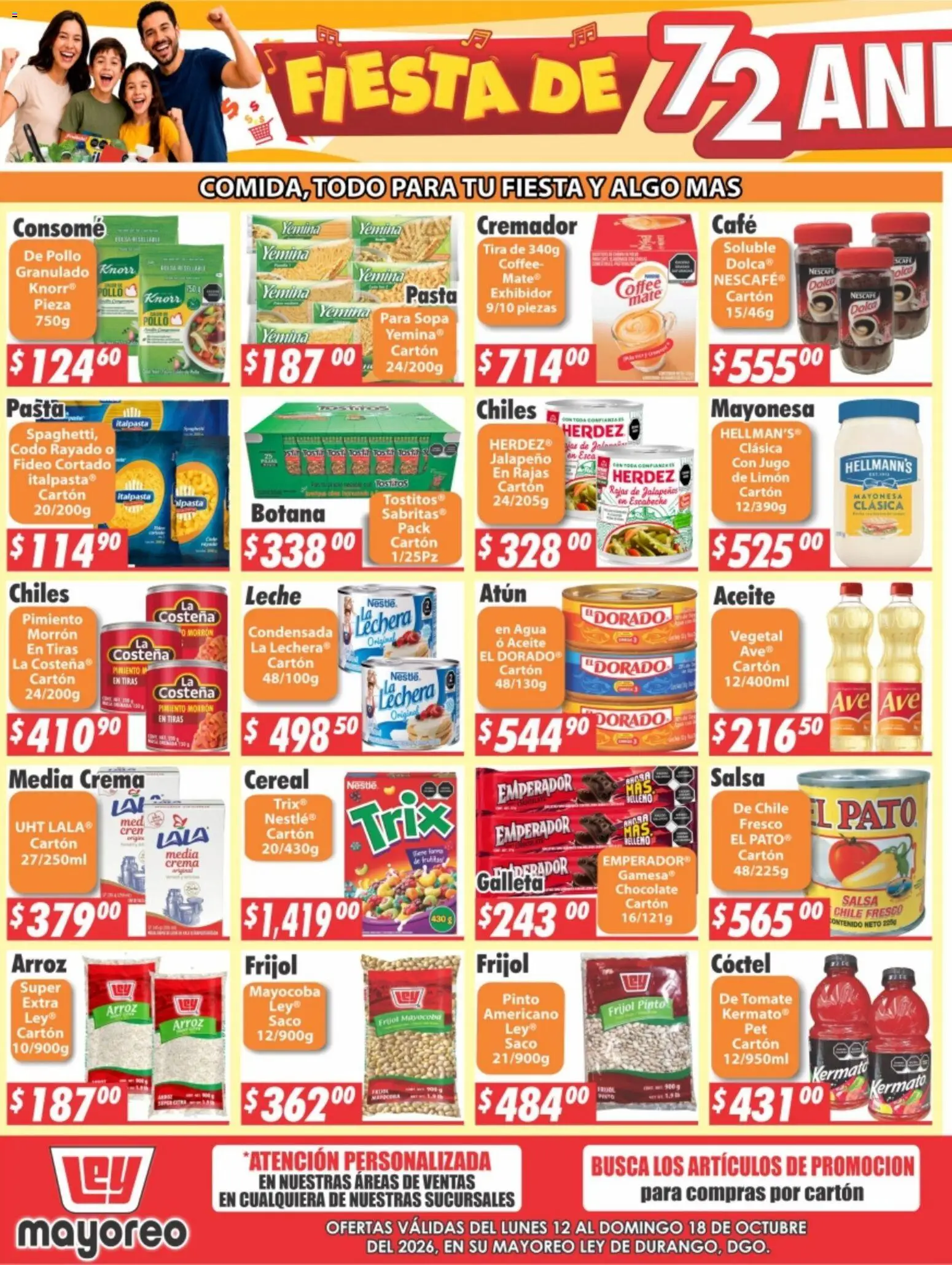 Vista previa las ofertas de la tienda Casa Ley - Casa Ley folleto desde el 12/10/2026 