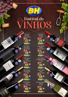 Pré-Visualização do folheto "Supermercados BH ofertas Vinhos" da loja Supermercados BH válido a partir de 10/06/2026