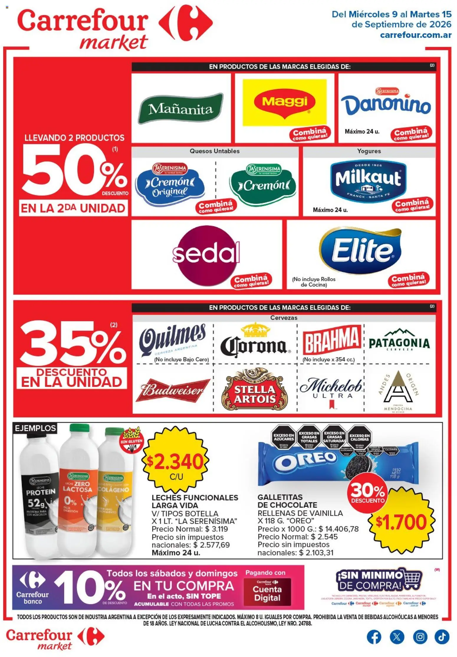 Vista previa del folleto de la tienda Carrefour Market válido desde el 09/09/2026 