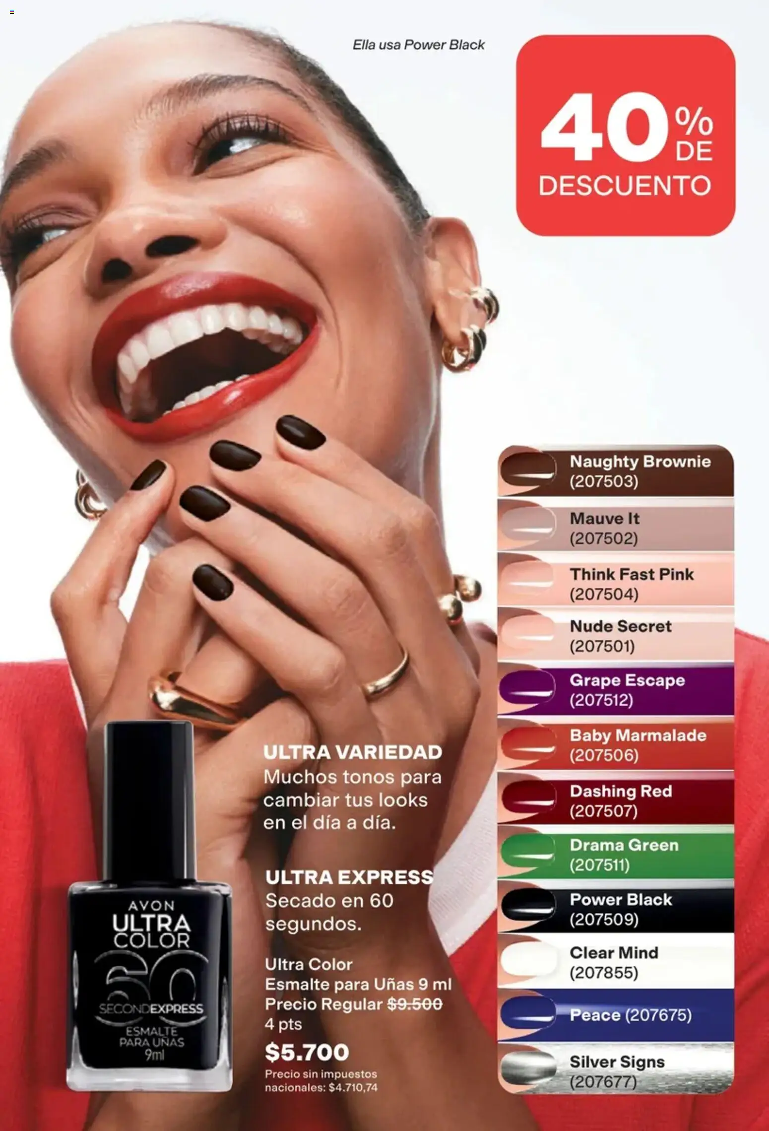 Vista previa del folleto de la tienda Avon válido desde el 01/10/2026 