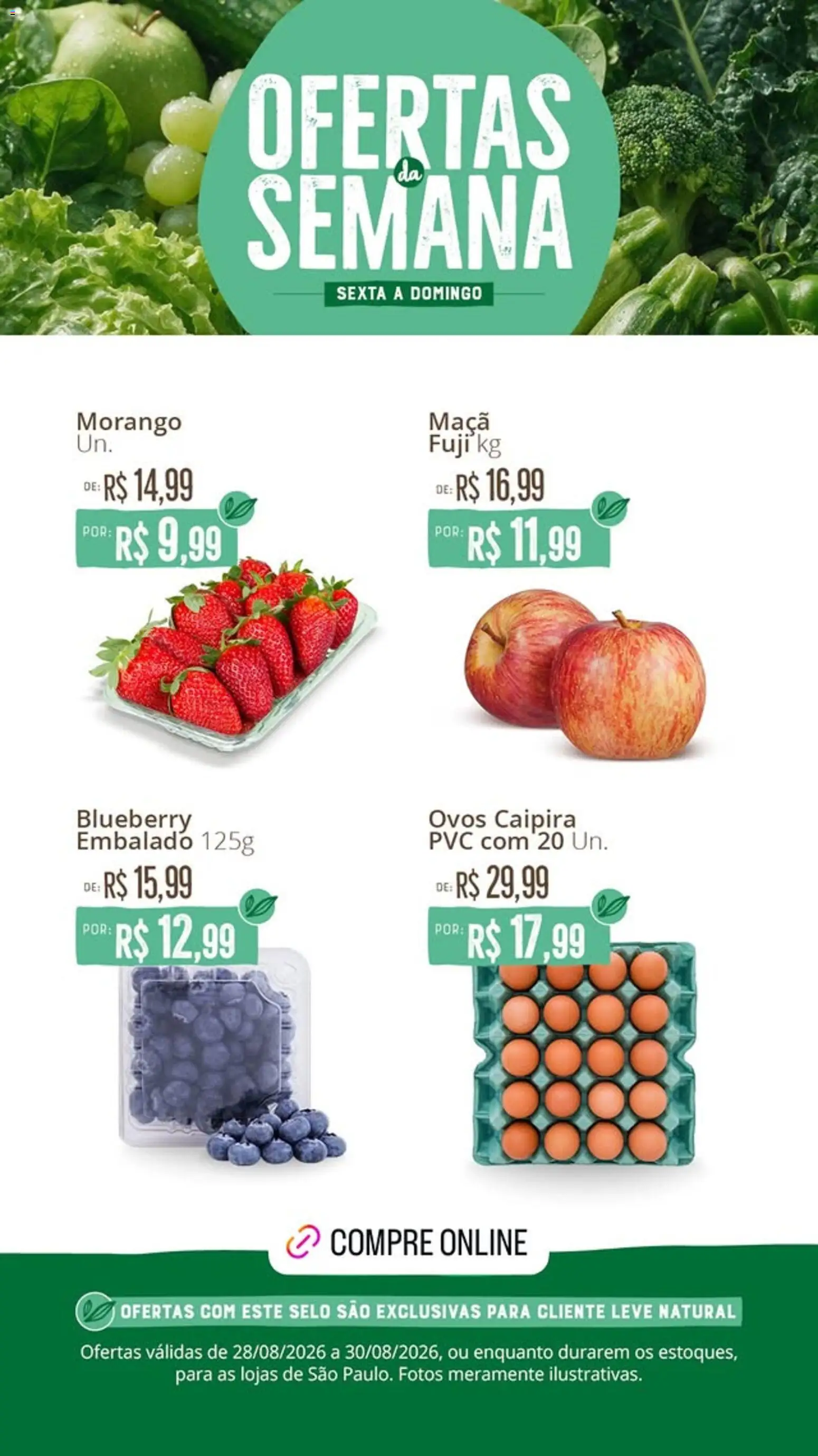 Pré-Visualização do folheto "Natural da Terra - Ofertas da semana" da loja Natural da Terra válido a partir de 28/08/2026