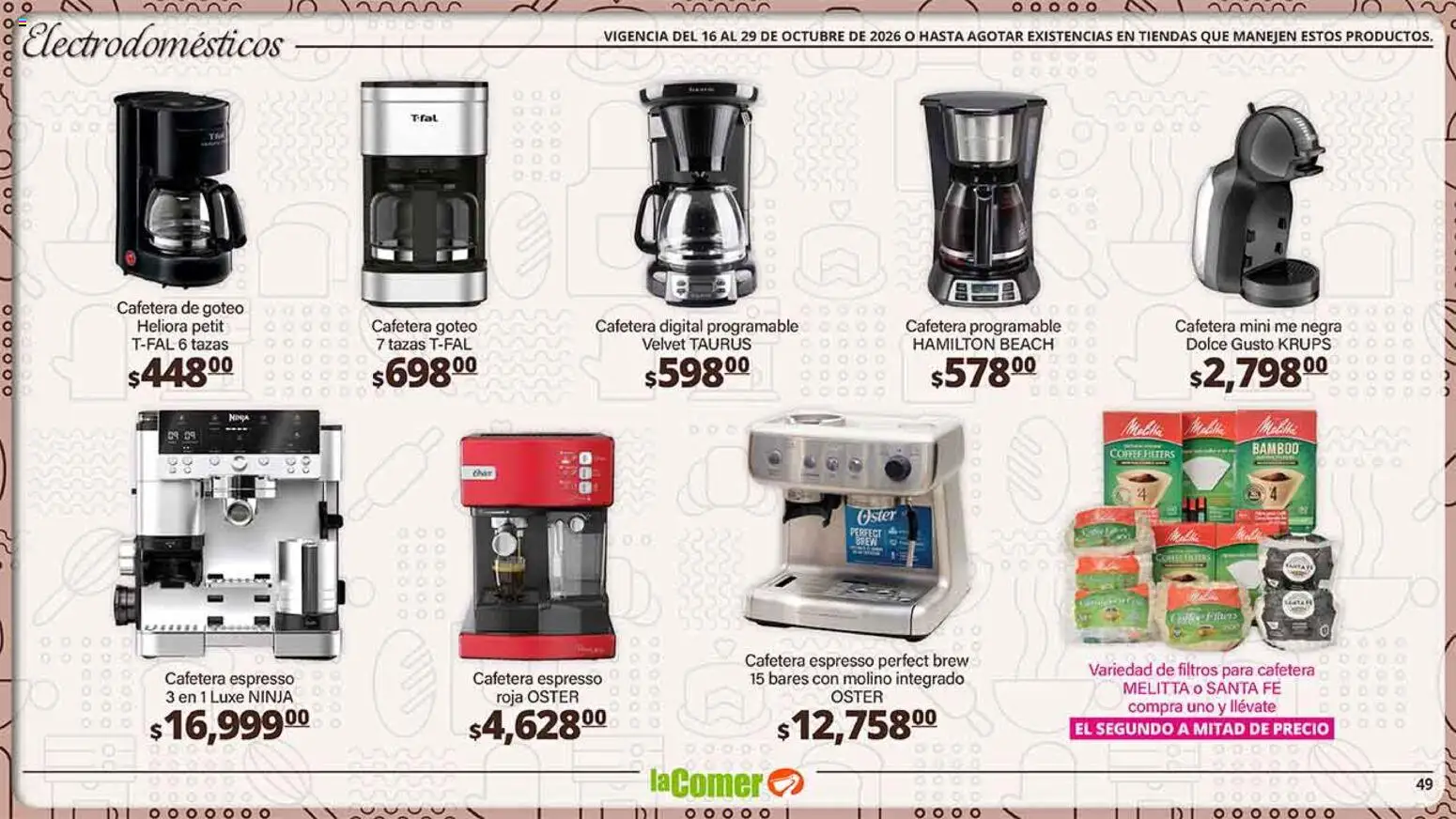 Vista previa las ofertas de la tienda La Comer - La Comer folleto es la tienda rosa desde el 16/10/2026 