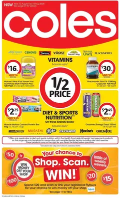Preview of catalogue Coles catalogue NSW from shop Coles valid 12/08/2026