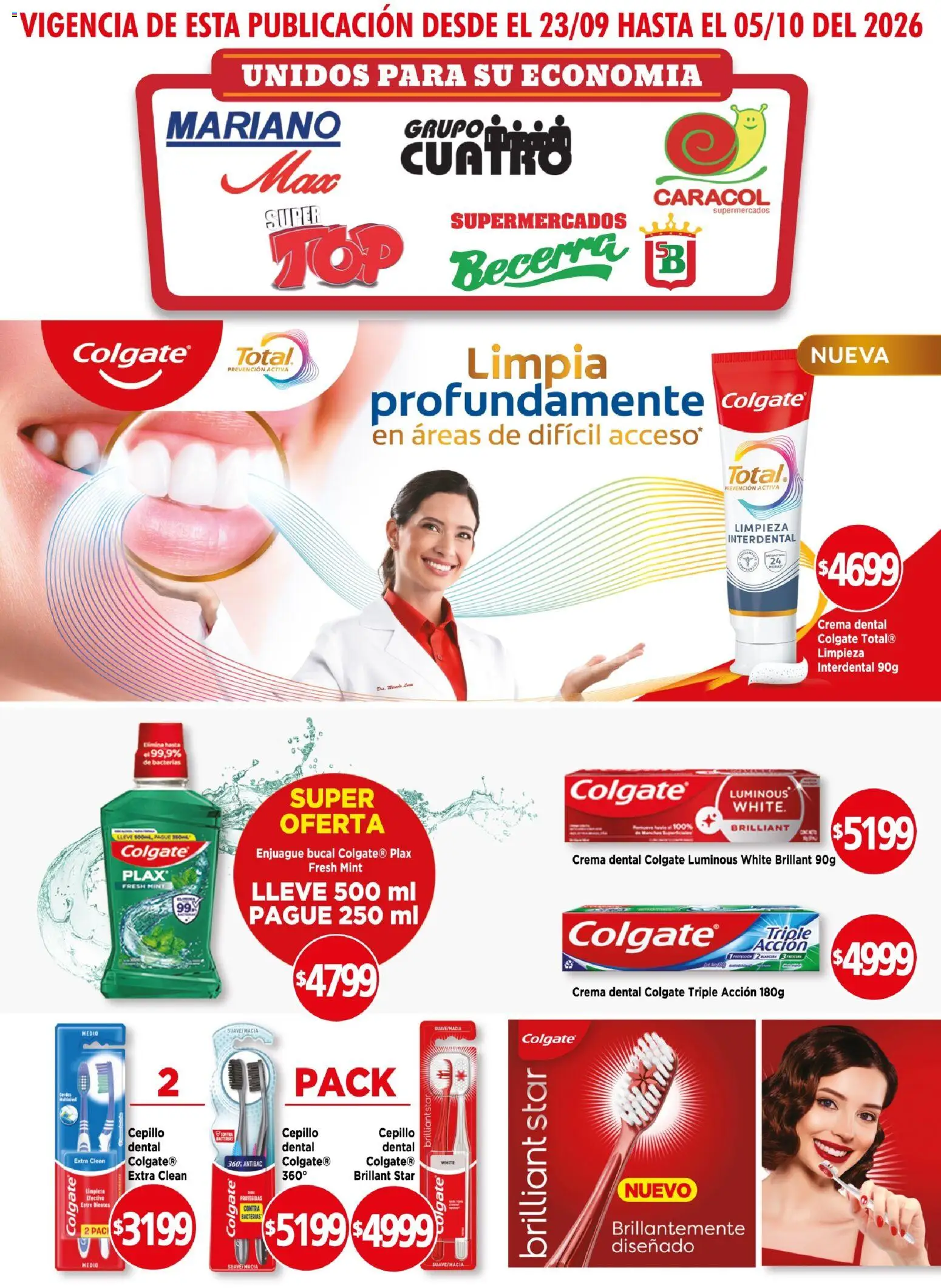 Vista previa del folleto de la tienda Mariano Max válido desde el 23/09/2026 