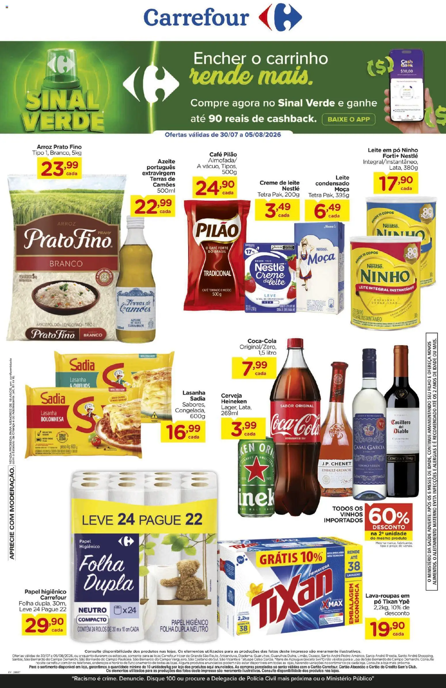 Pré-Visualização do folheto "Carrefour - Ofertas da semana" da loja Carrefour válido a partir de 30/07/2026