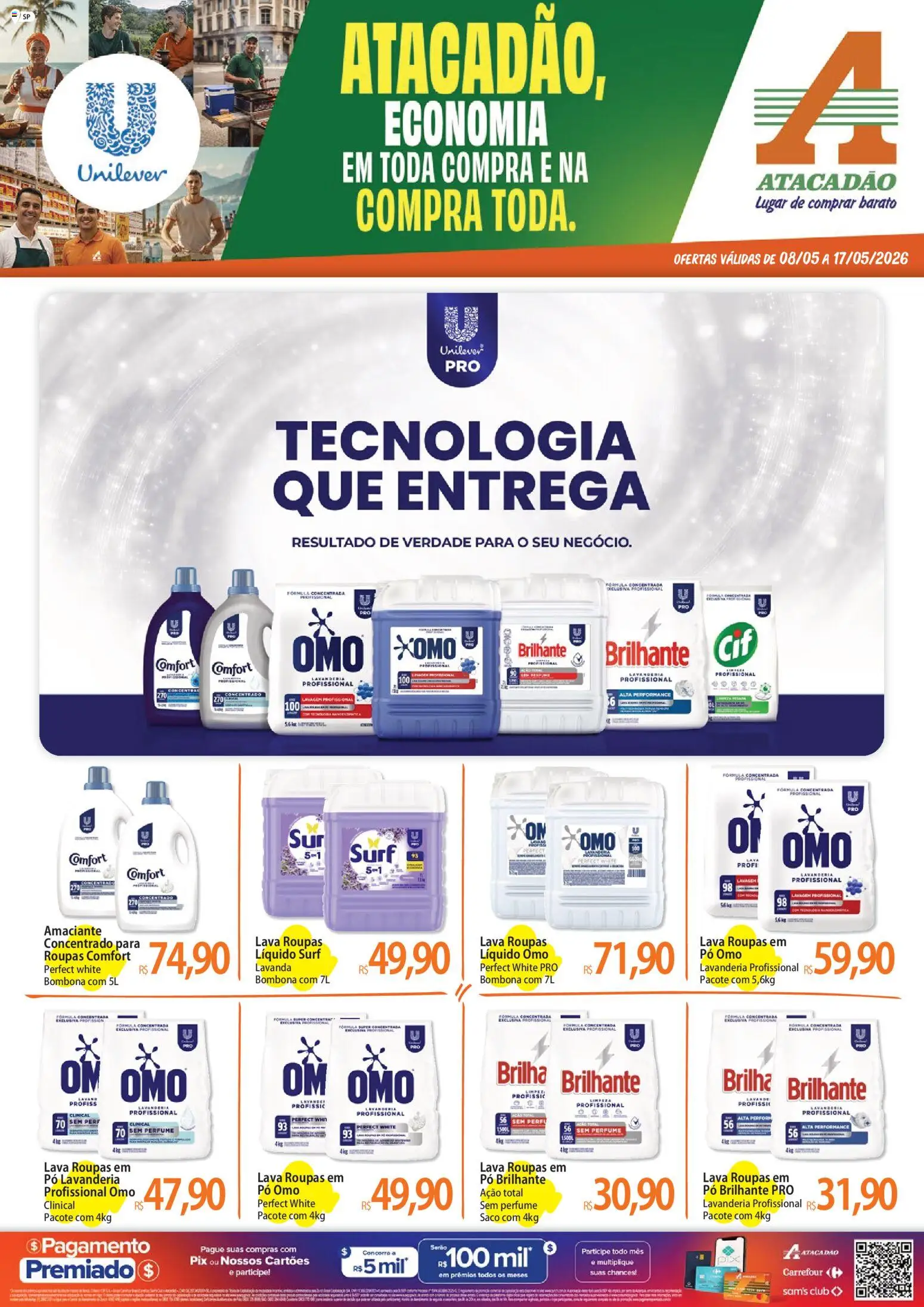Pré-Visualização do folheto "Atacadão ofertas - SP" da loja Atacadão válido a partir de 08/05/2026