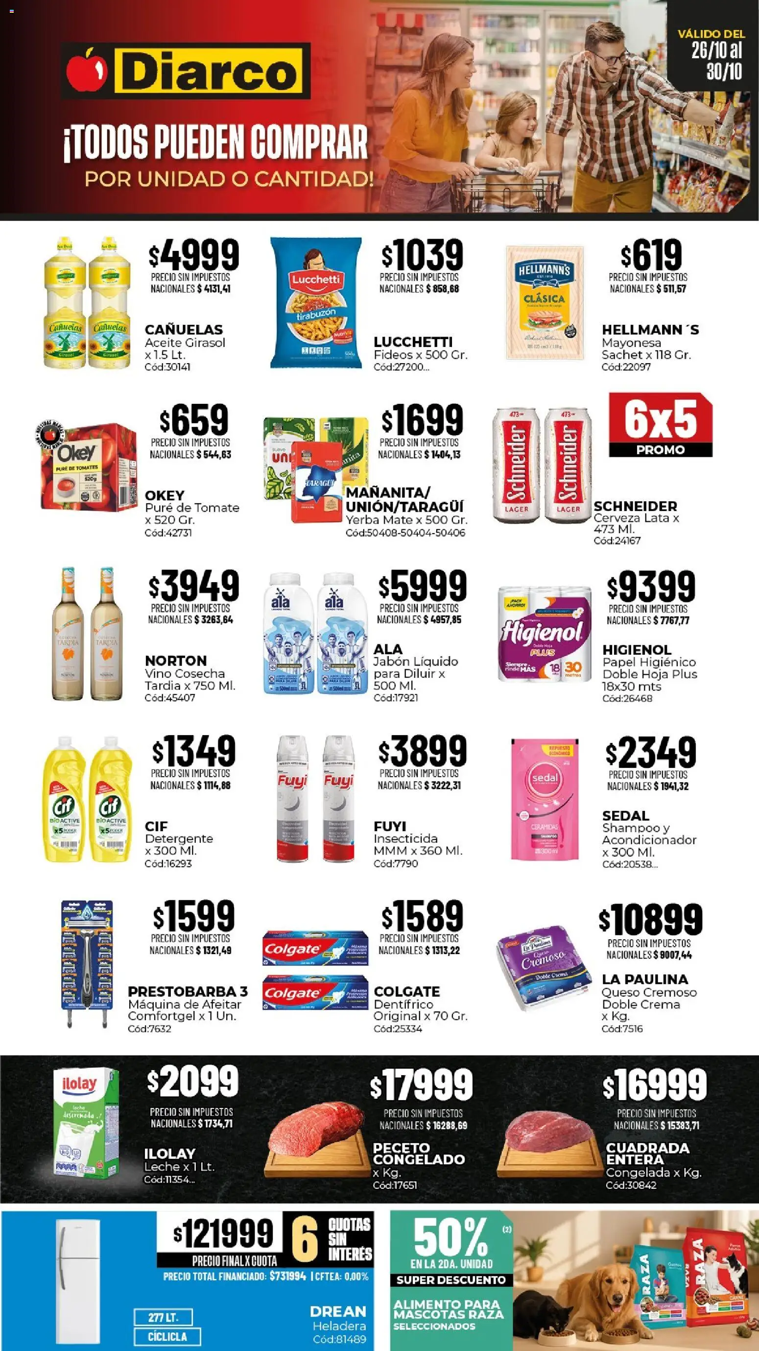 Vista previa del folleto de la tienda Diarco válido desde el 26/10/2026 