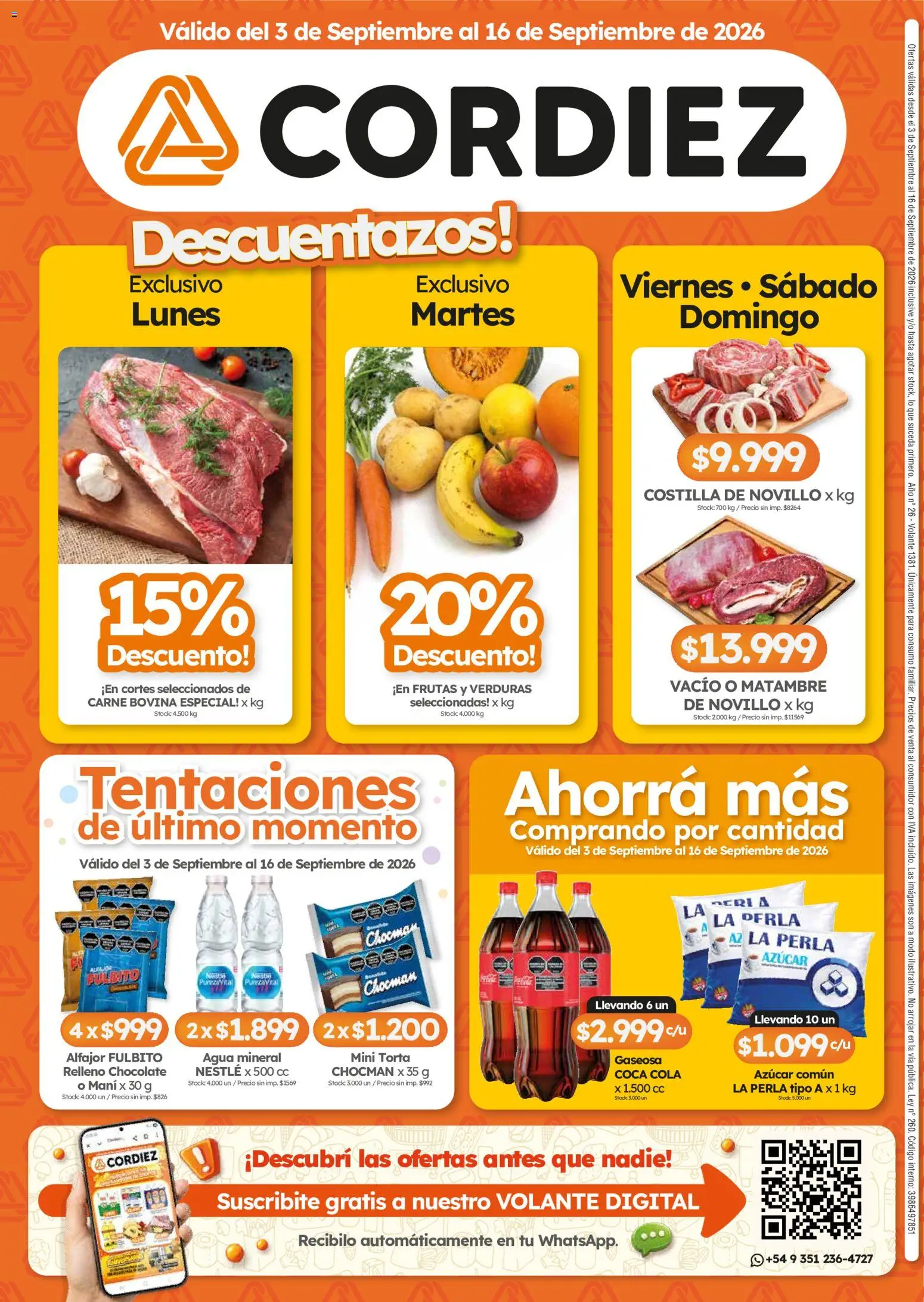 Vista previa del folleto de la tienda Cordiez válido desde el 03/09/2026 
