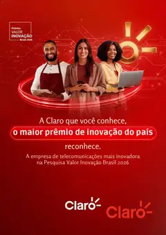 Pré-Visualização do folheto "Claro - Ofertas atuais" da loja Claro válido a partir de 07/08/2026