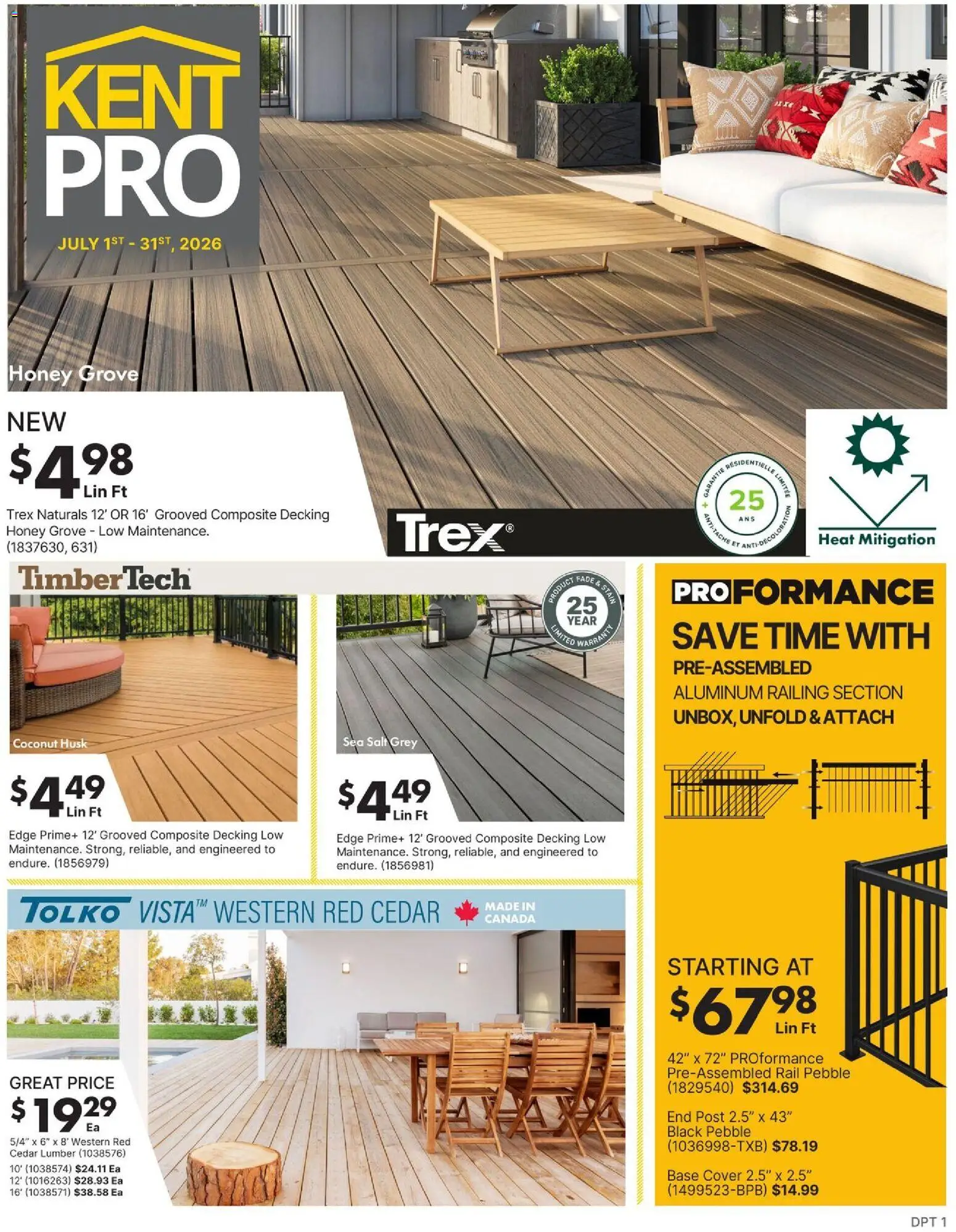 Preview of leaflet Kent - KentPro Monthly - NS from shop Kent is valid from Jul 01, 2026 - Honey, Coconut, Salt