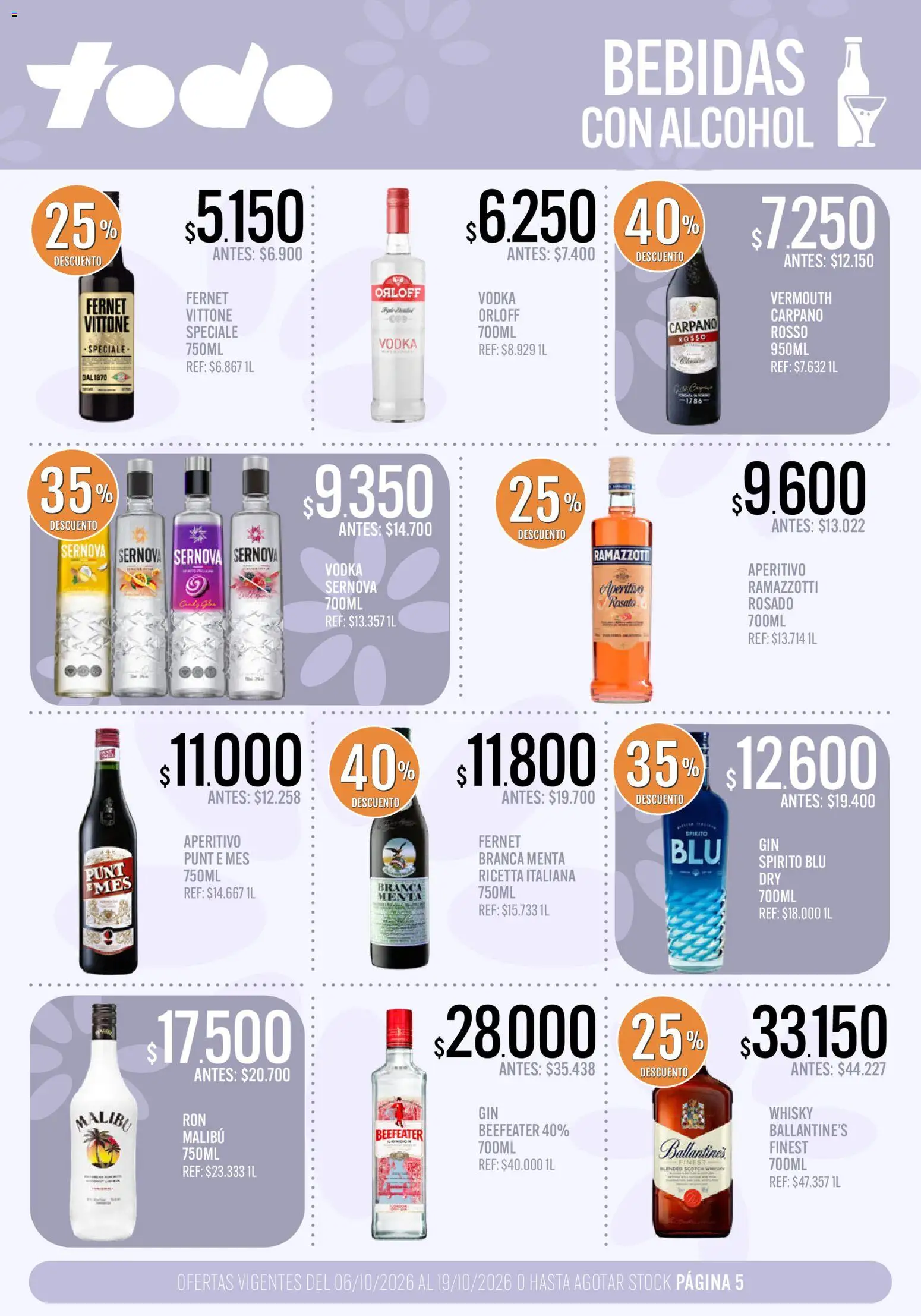 Vista previa del folleto de la tienda Supermercados TODO válido desde el 06/10/2026 