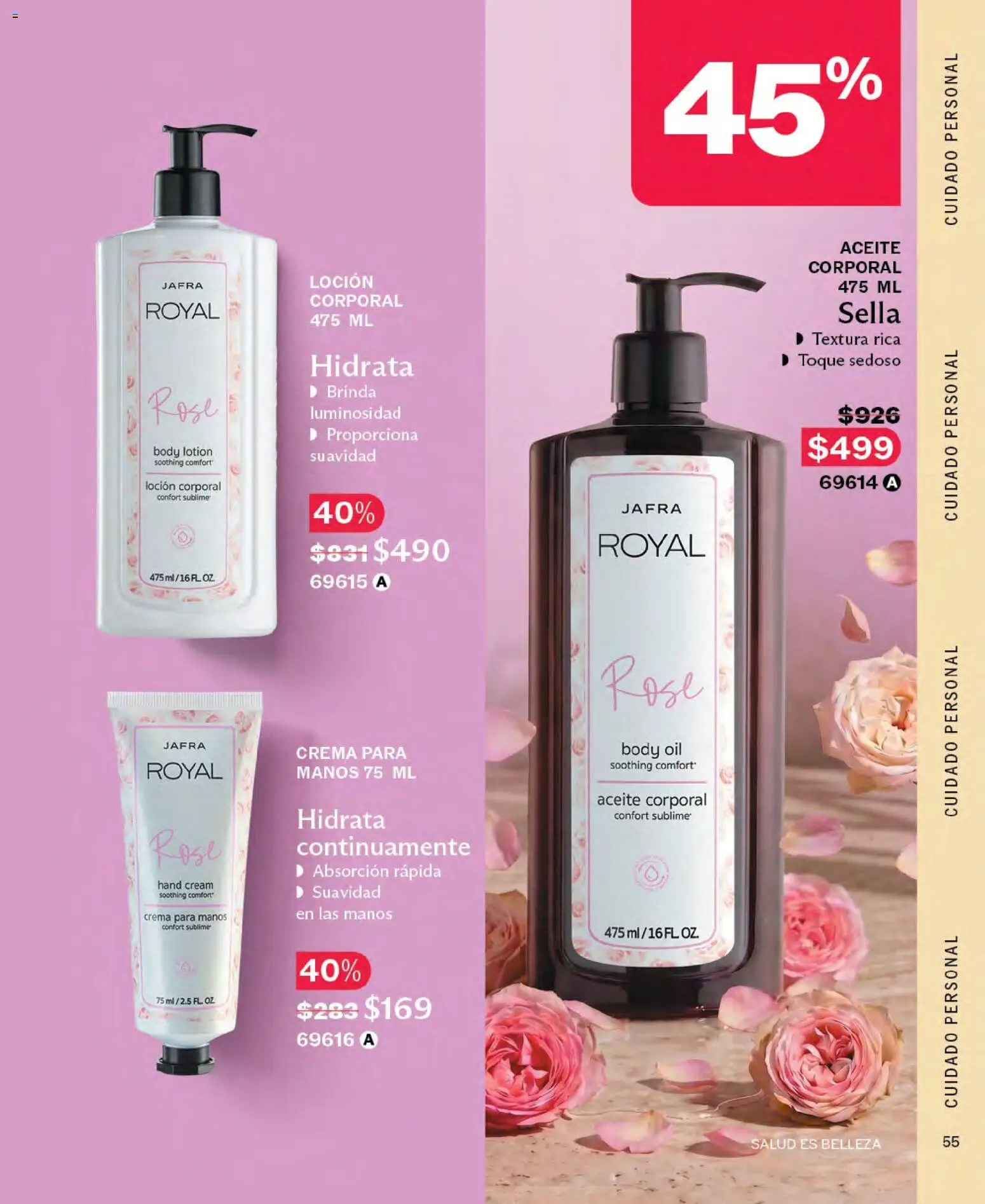 Vista previa las ofertas de la tienda JAFRA - JAFRA catálogo desde el 01/10/2026 - Crema, Aceite, Body, Crema para manos, Loción, Aceite corporal, Loción corporal