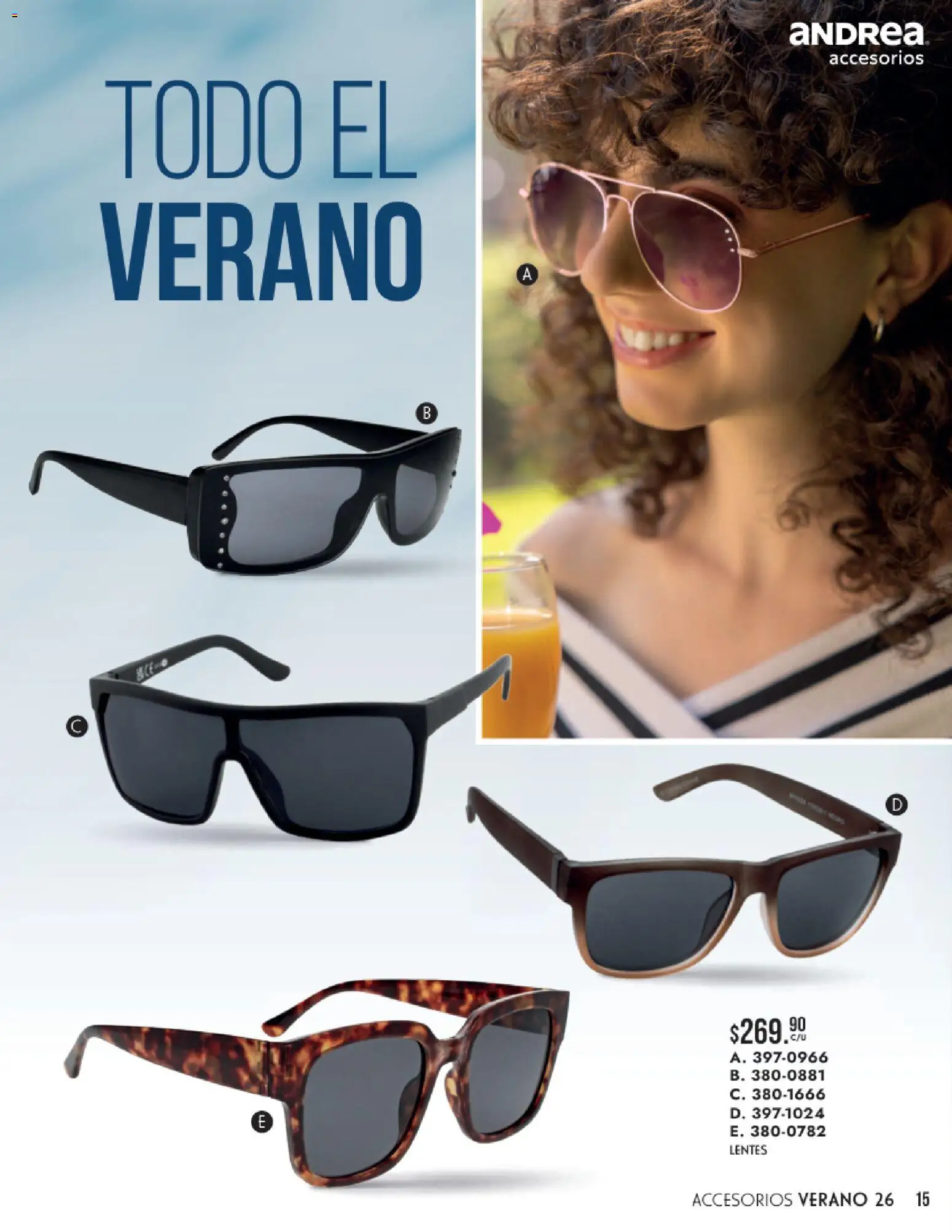 Vista previa las ofertas de la tienda Andrea - Andrea catálogo Accesorios para todos desde el 24/05/2026 