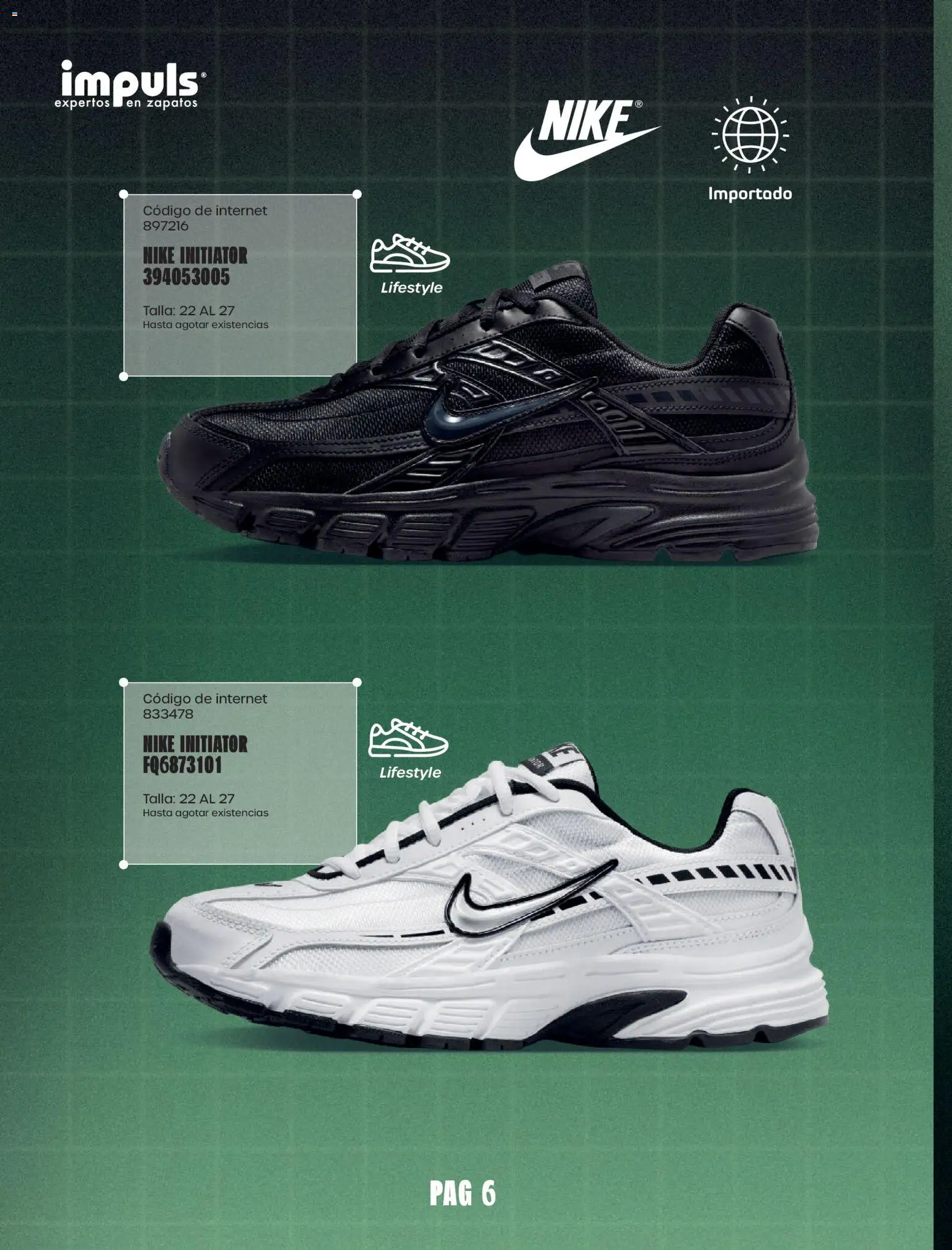 Vista previa las ofertas de la tienda Impuls - Impuls catálogo Urban Sport desde el 01/09/2026 - Zapatos