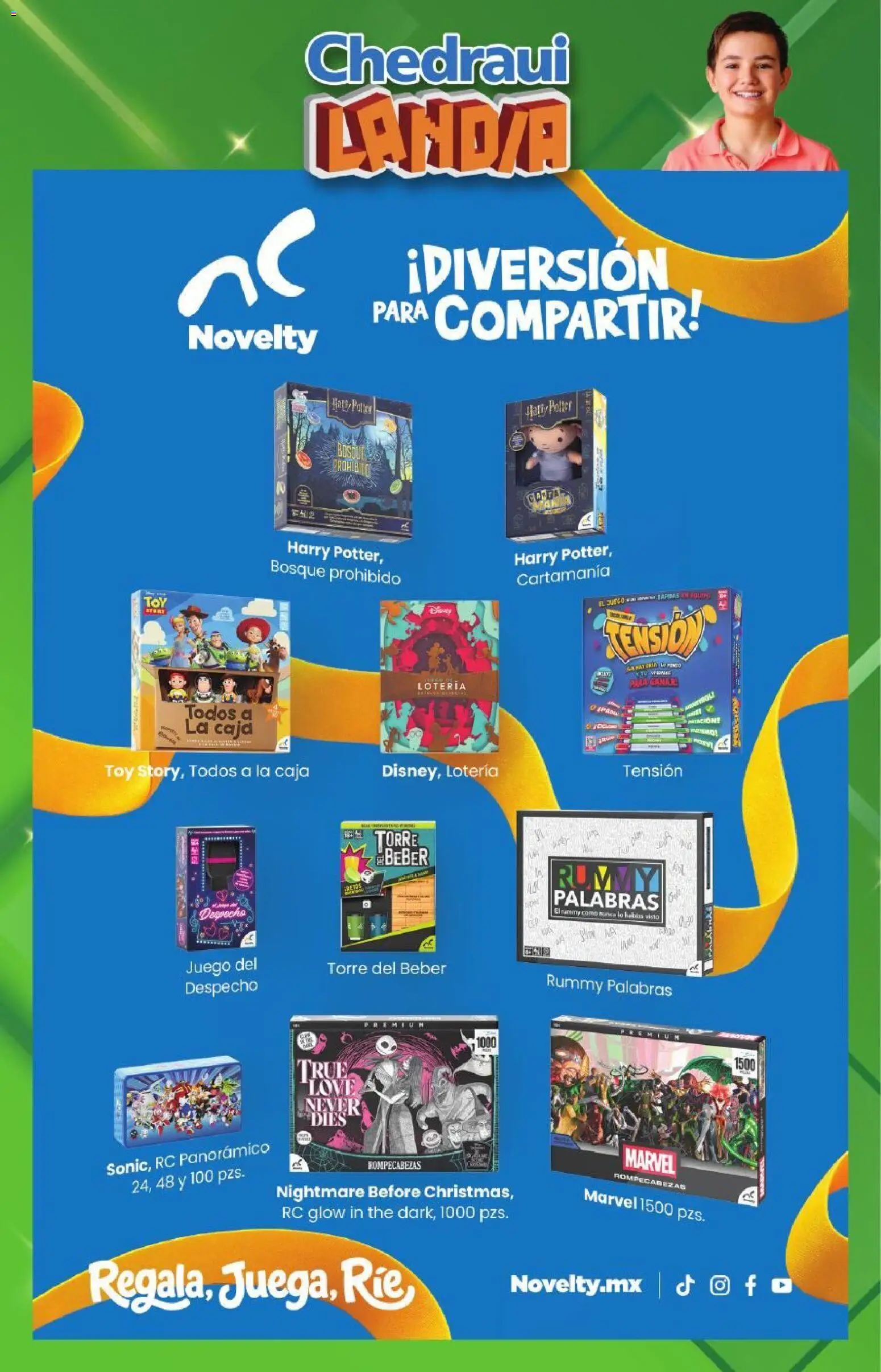 Vista previa las ofertas de la tienda Chedraui - Chedraui folleto Landia desde el 07/09/2026 - Juego, Caja