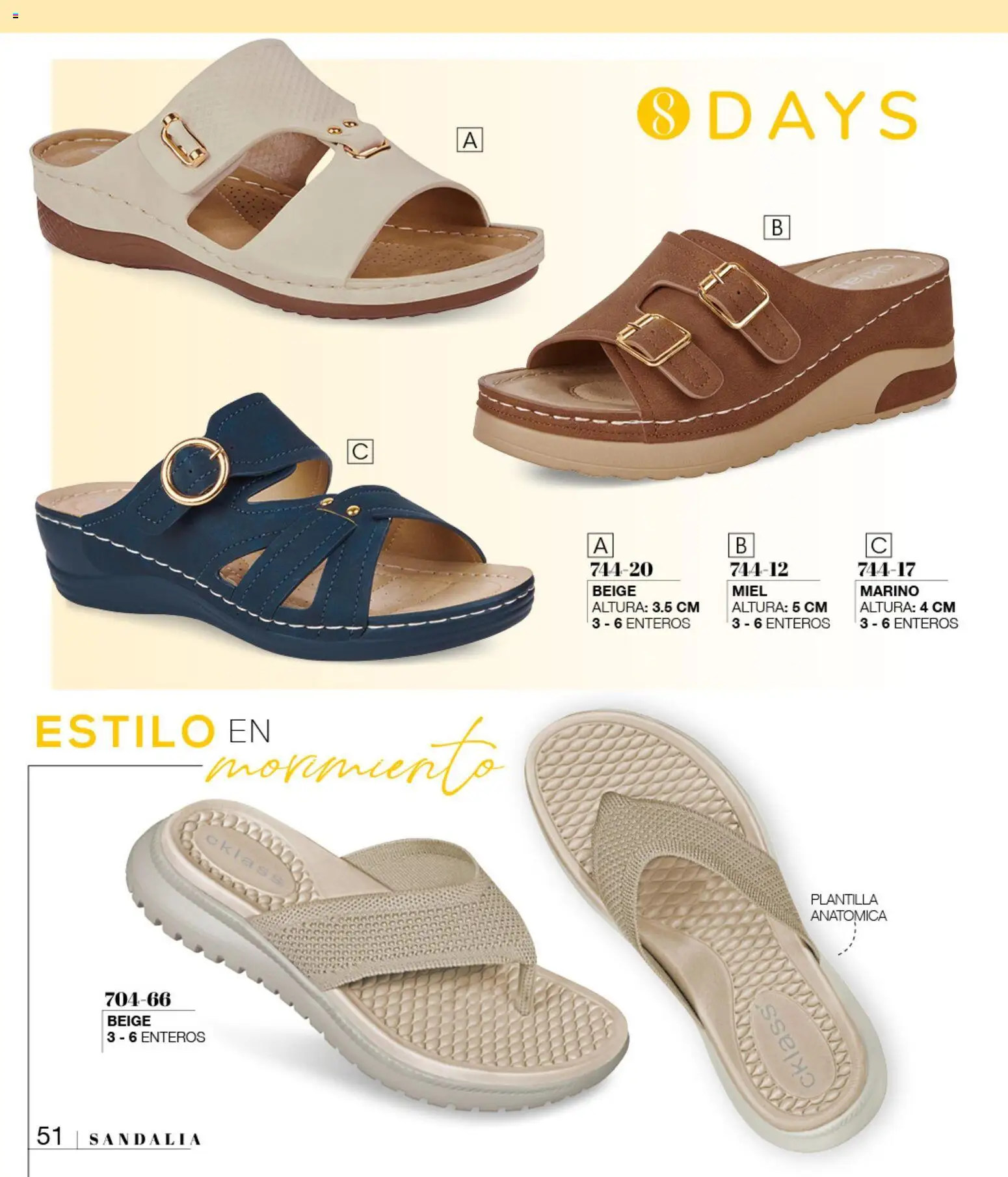 Vista previa las ofertas de la tienda Cklass - Cklass catálogo Sandalias desde el 08/07/2026 