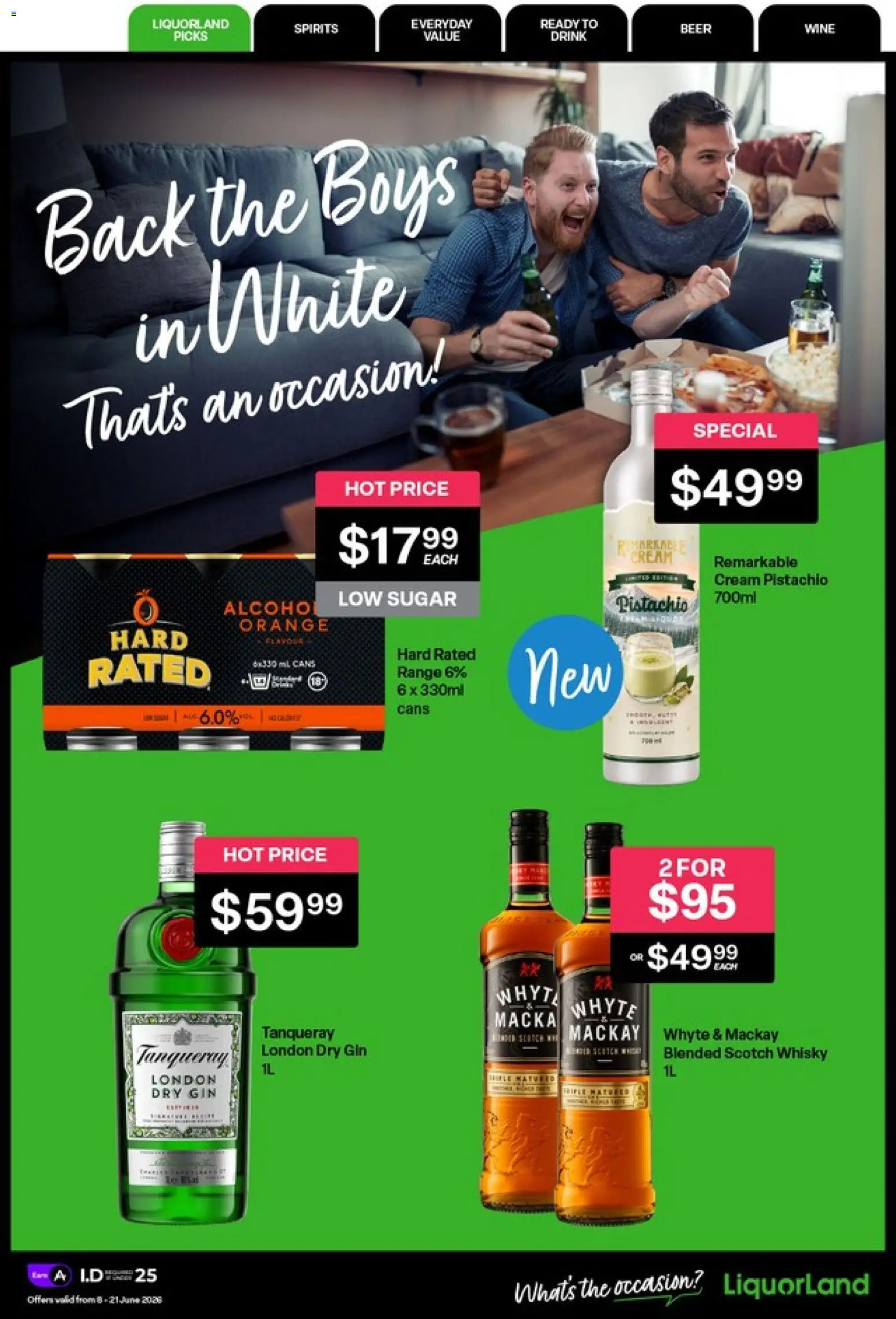 Preview of catalogue Liquorland catalogue from shop Liquorland valid 8 Jun 2026