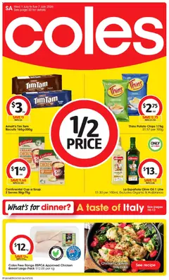 Preview of catalogue Coles catalogue SA from shop Coles valid 01/07/2026