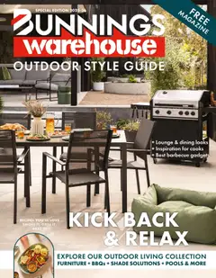 Preview of catalogue Outdoor Style Magazine 2025/26 from shop Bunnings Warehouse valid 25/08/2025