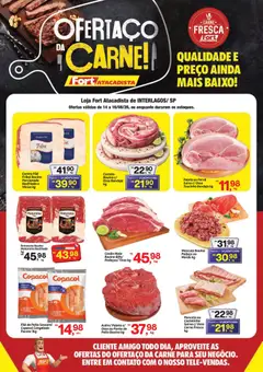 Pré-Visualização do folheto "Fort Atacadista ofertas Carne Fresca" da loja Fort Atacadista válido a partir de 14/08/2026