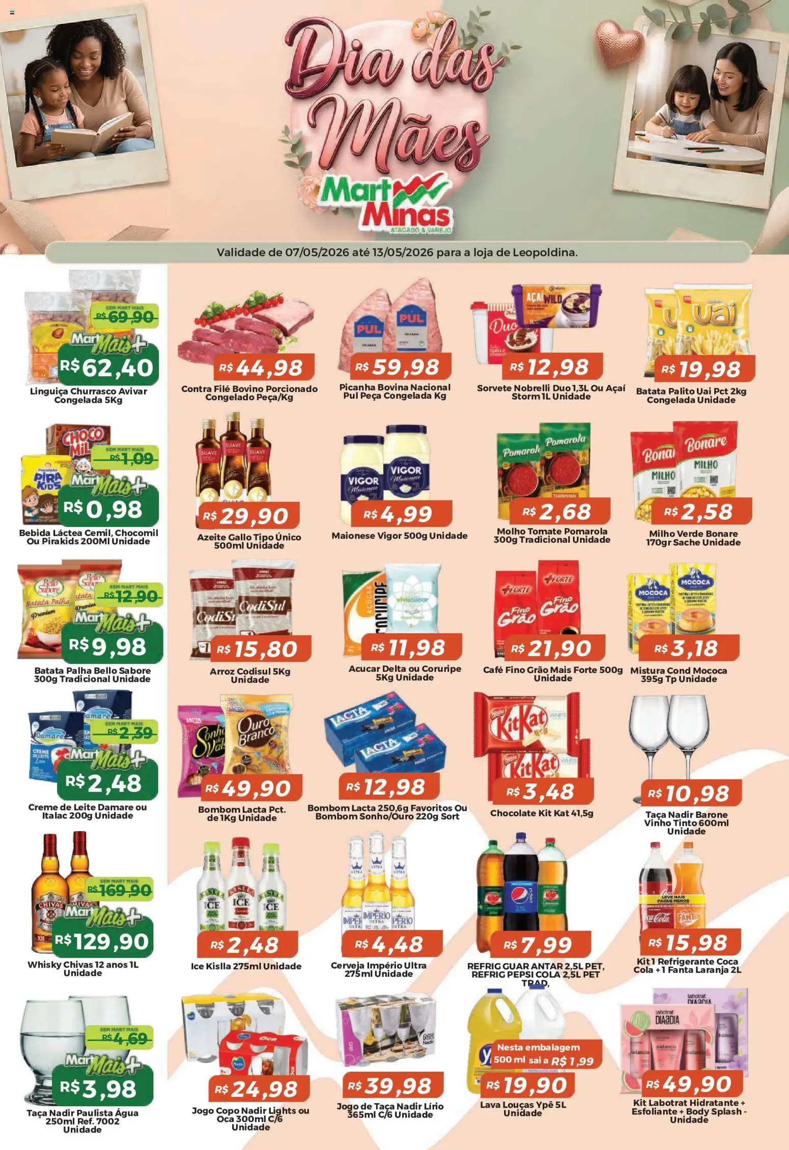 Pré-Visualização do folheto "Mart Minas ofertas" da loja Mart Minas válido a partir de 07/05/2026
