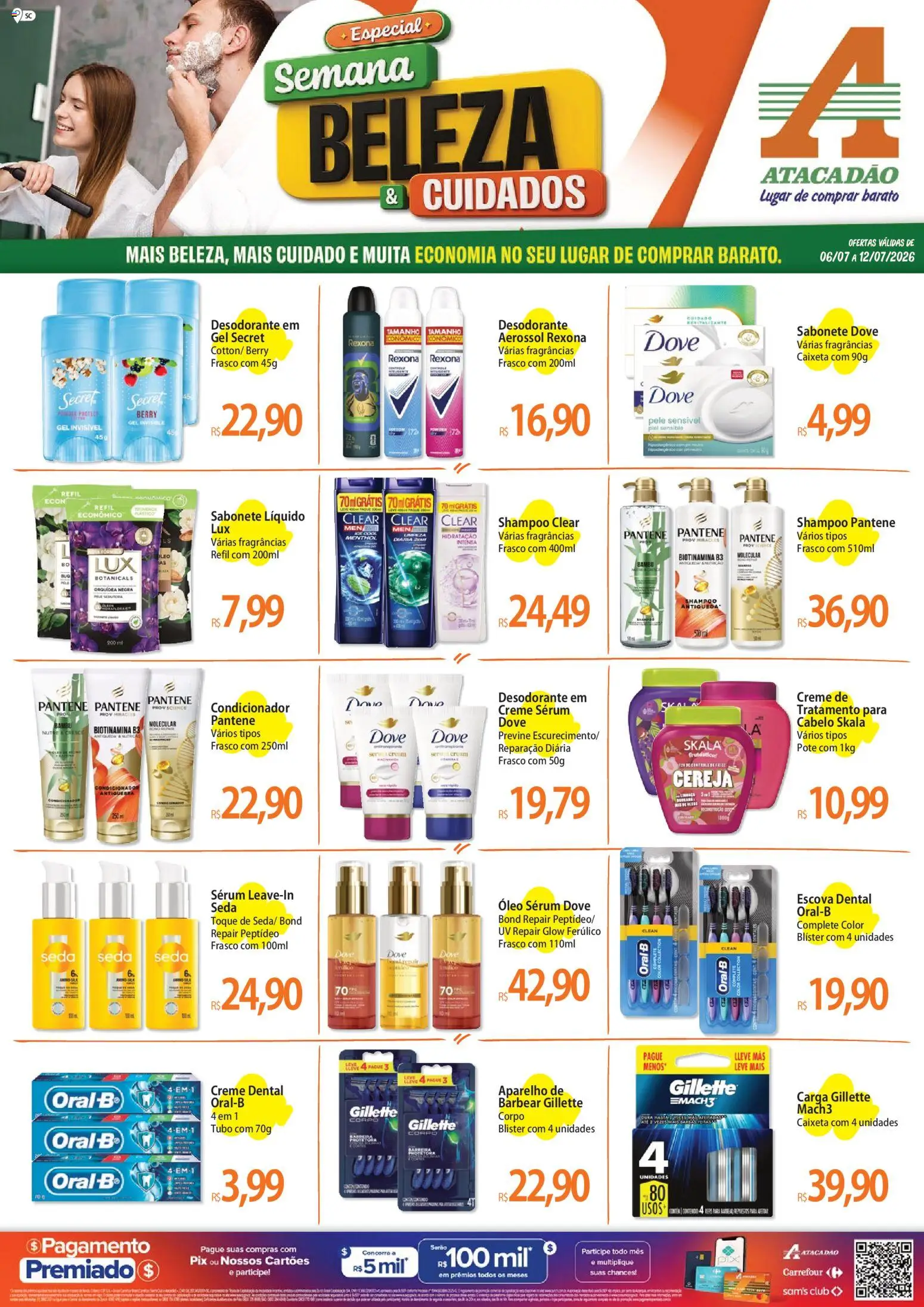 Pré-Visualização do folheto "Atacadão ofertas - SC" da loja Atacadão válido a partir de 06/07/2026