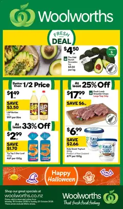 Preview of catalogue Woolworths catalogue from shop Woolworths valid 19 Oct 2026