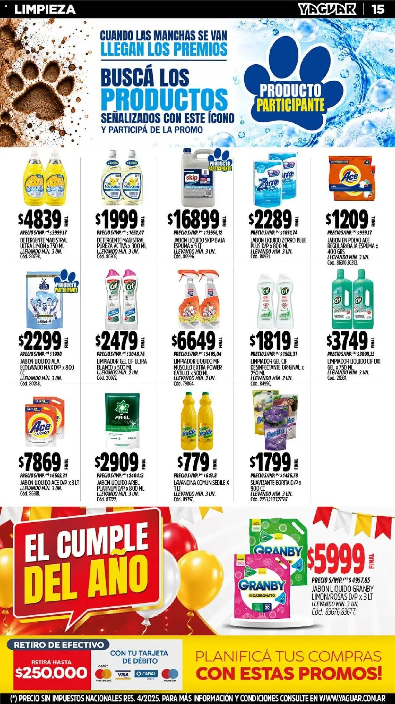 Vista previa del folleto de la tienda Yaguar válido desde el 26/10/2026 