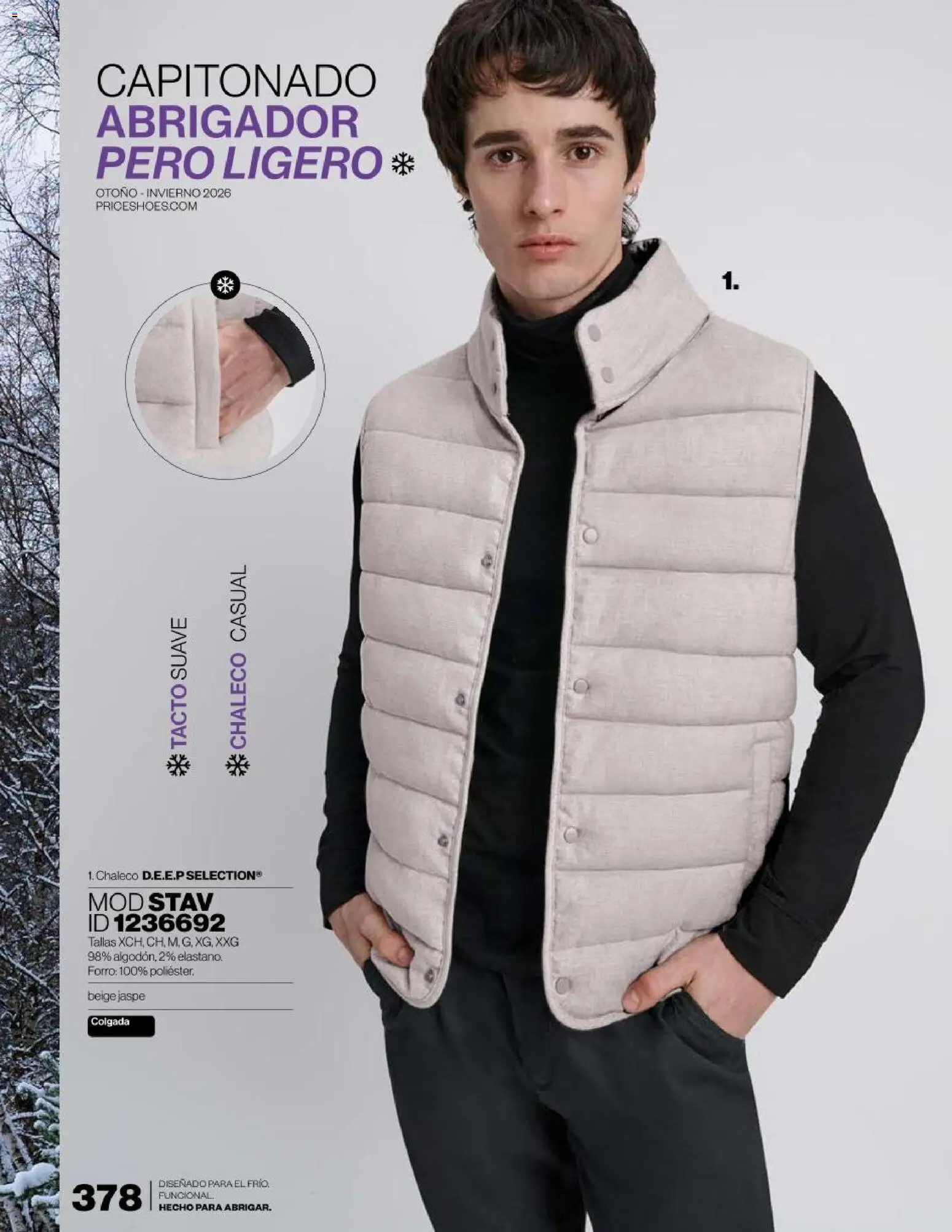 Vista previa las ofertas de la tienda Price Shoes - Price Shoes catálogo Abrigador desde el 16/09/2026 - Chaleco