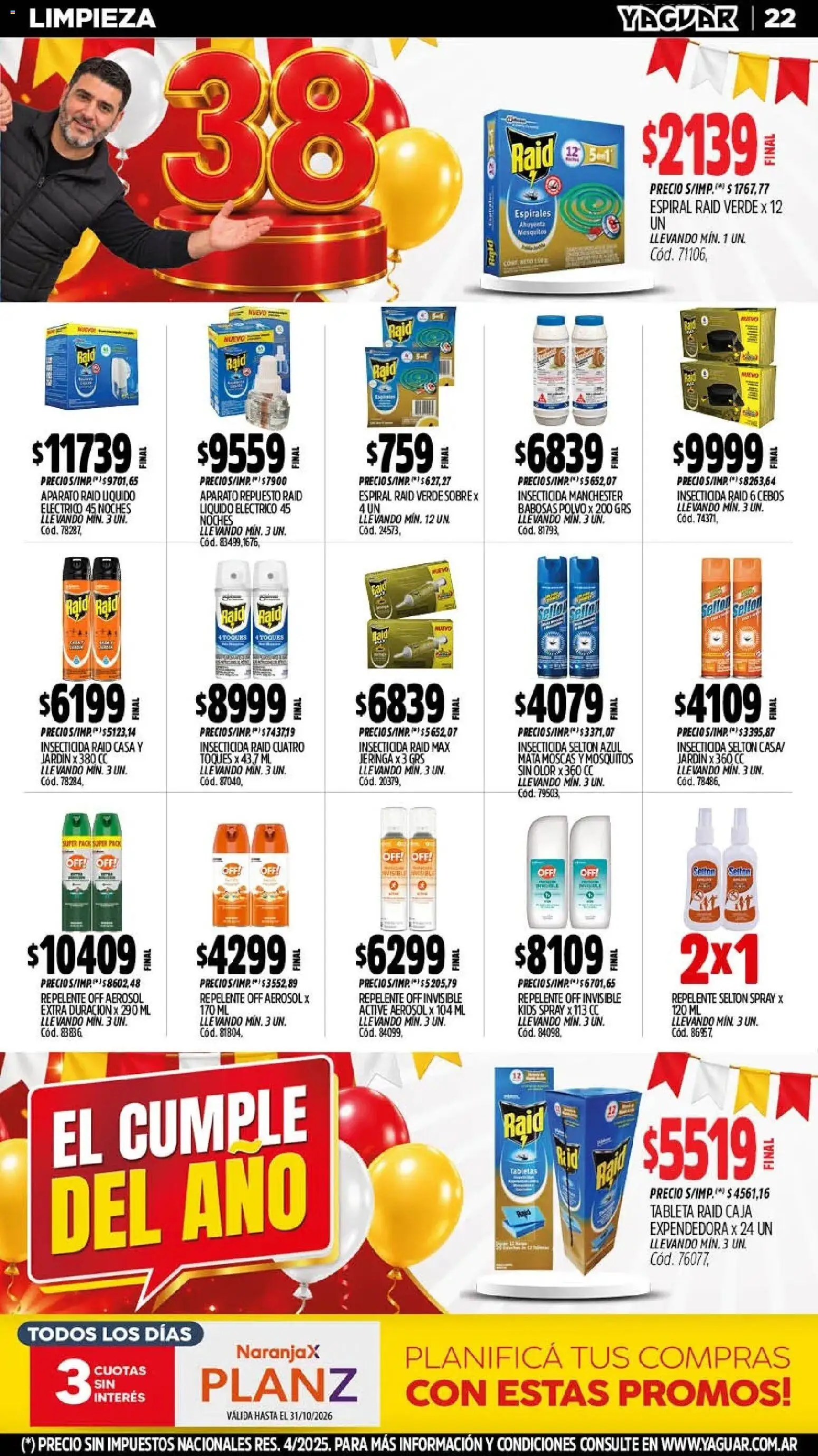 Vista previa del folleto de la tienda Yaguar válido desde el 05/10/2026 